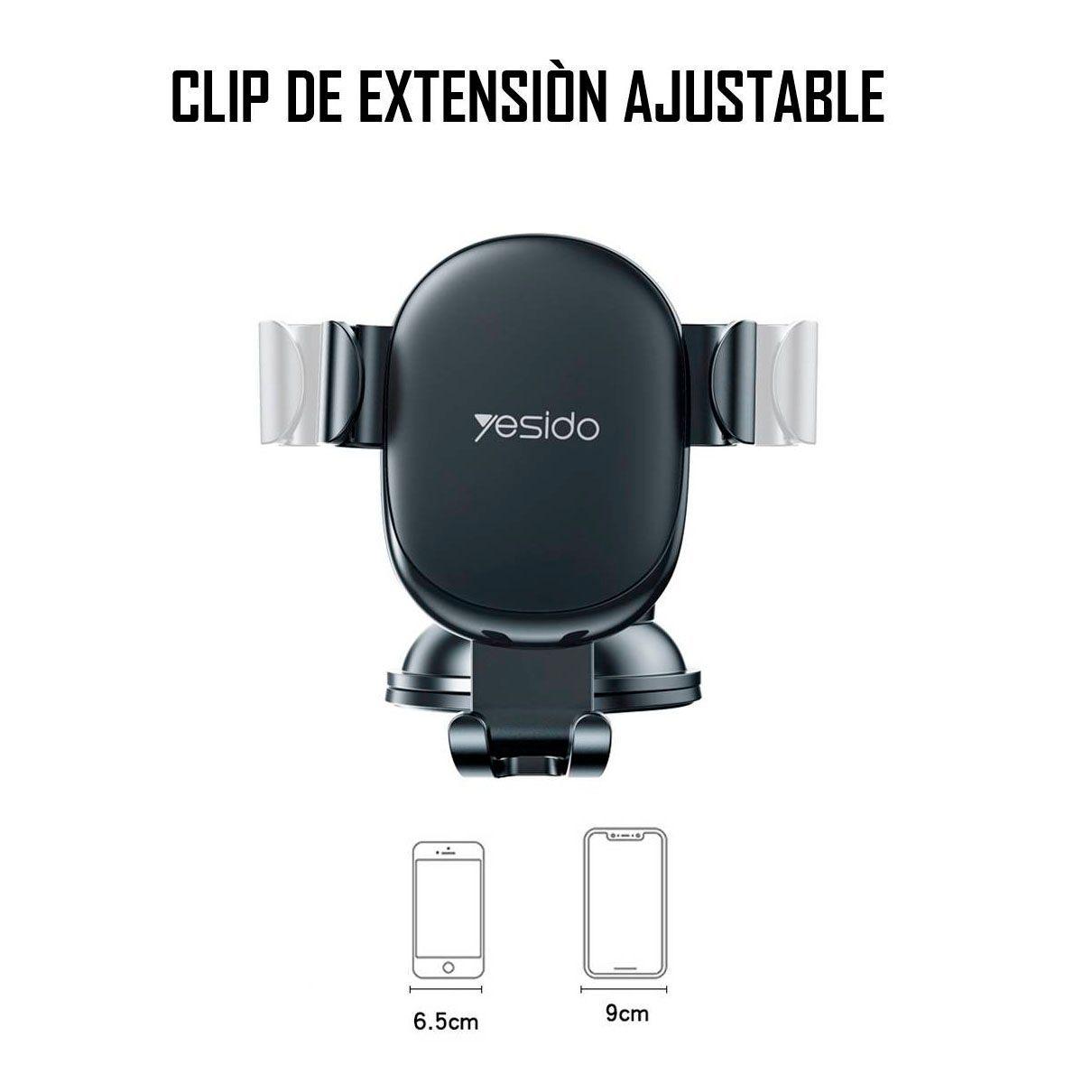 Soporte Para Auto Yesido Tablero Parabrisa C120-1