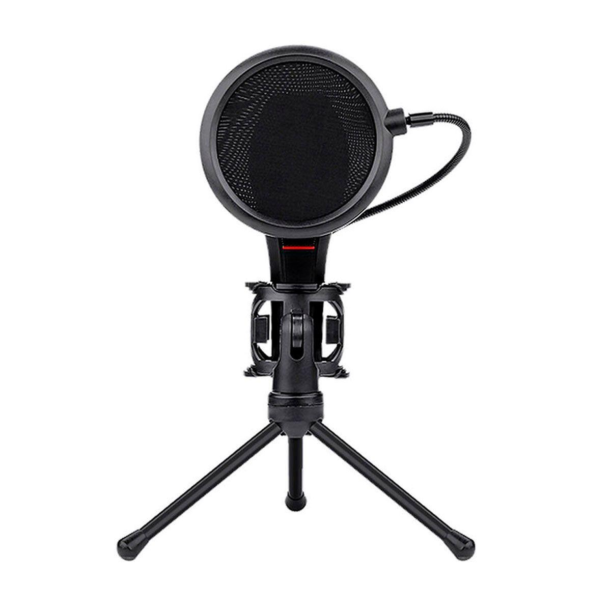 Microfono Redragon Gamer Quasar GM200 Negro-2