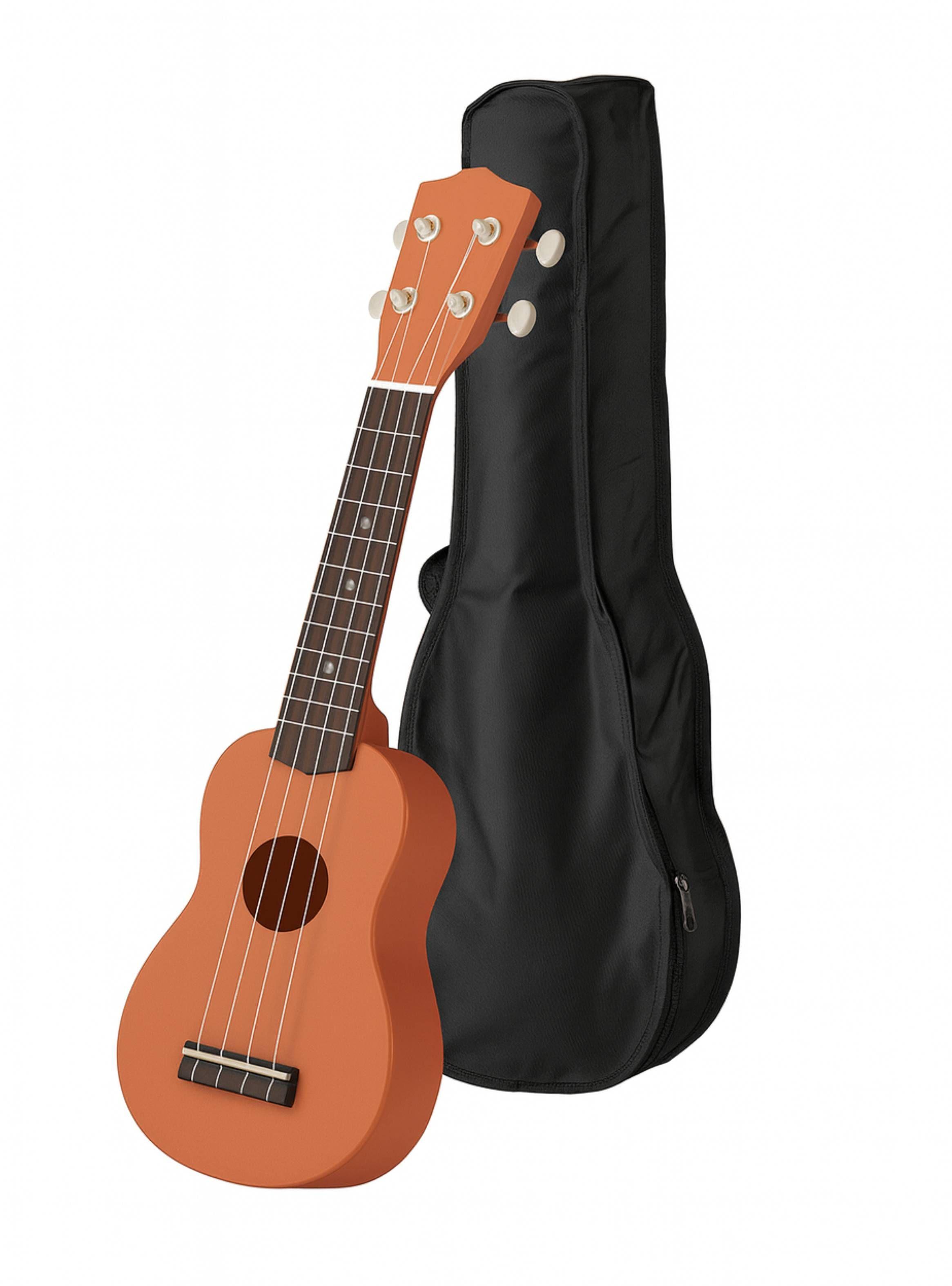 Ukelele Soprano 21 Pulgadas + Bolso Caoba-2