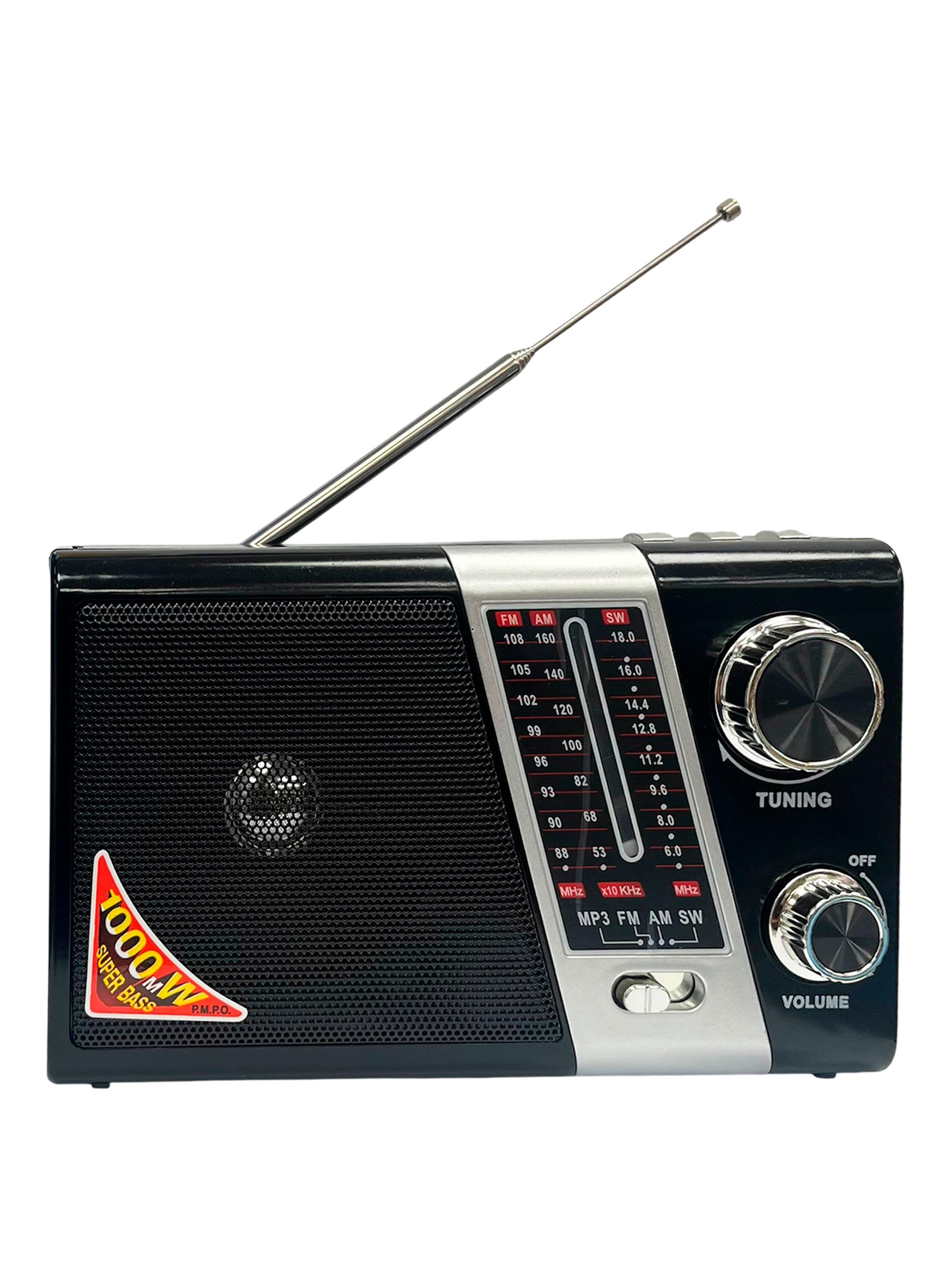 Radio Portatil Recargable Linterna Carga Solar Tenolab TL635-4