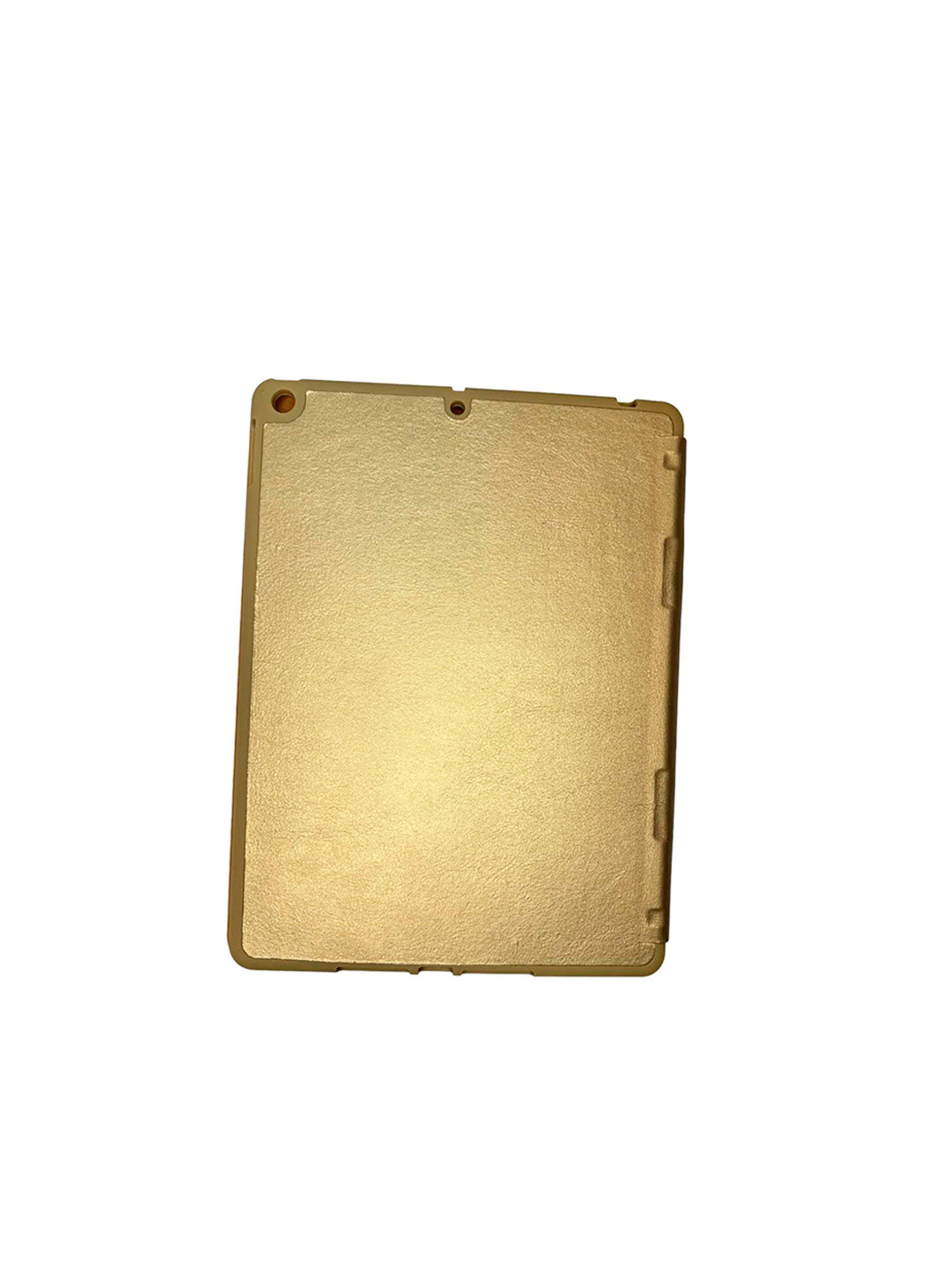 Funda Para iPad 10.2 7ma 8va 9a Generación Con Ranura Dorado-2