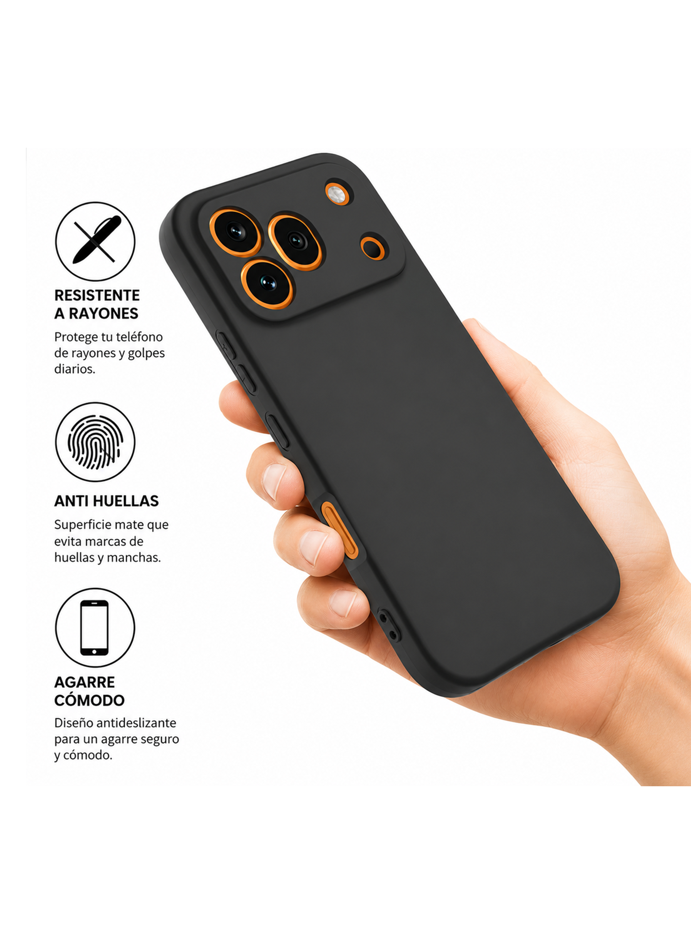 Carcasa Funda Compatible Con Honor 600 Pro Goma Colores-2