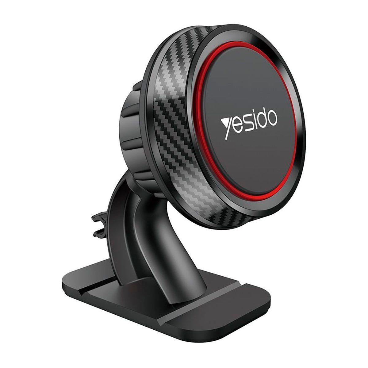Soporte Magnético De Auto Para Teléfono Yesido C60 Negro-2