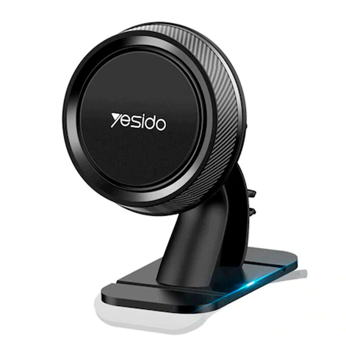 Soporte Magnético De Auto Para Teléfono Yesido C60 Negro-0