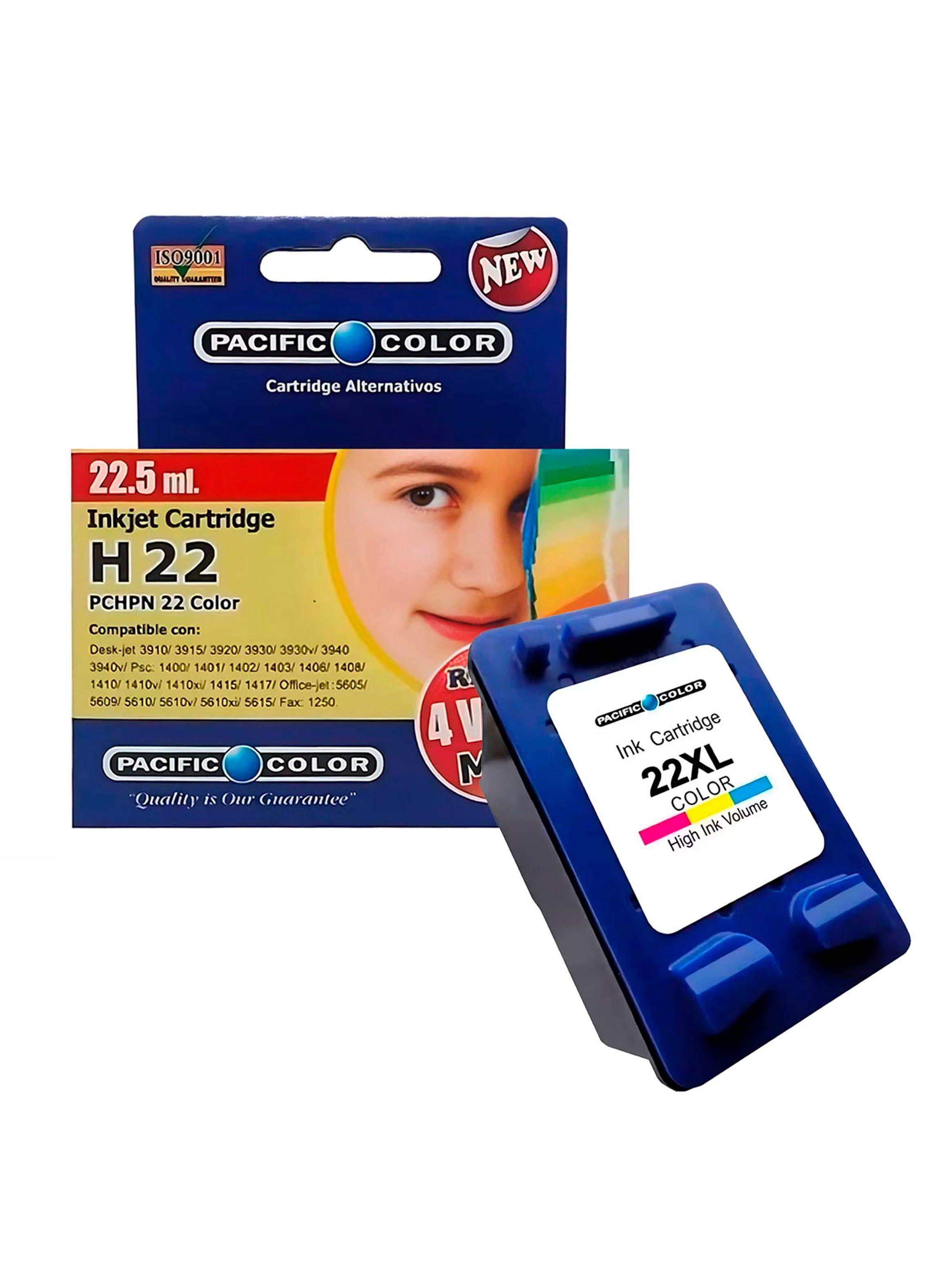 Tinta Para Impresora 22XL Capacidad 22.5ml Color-2