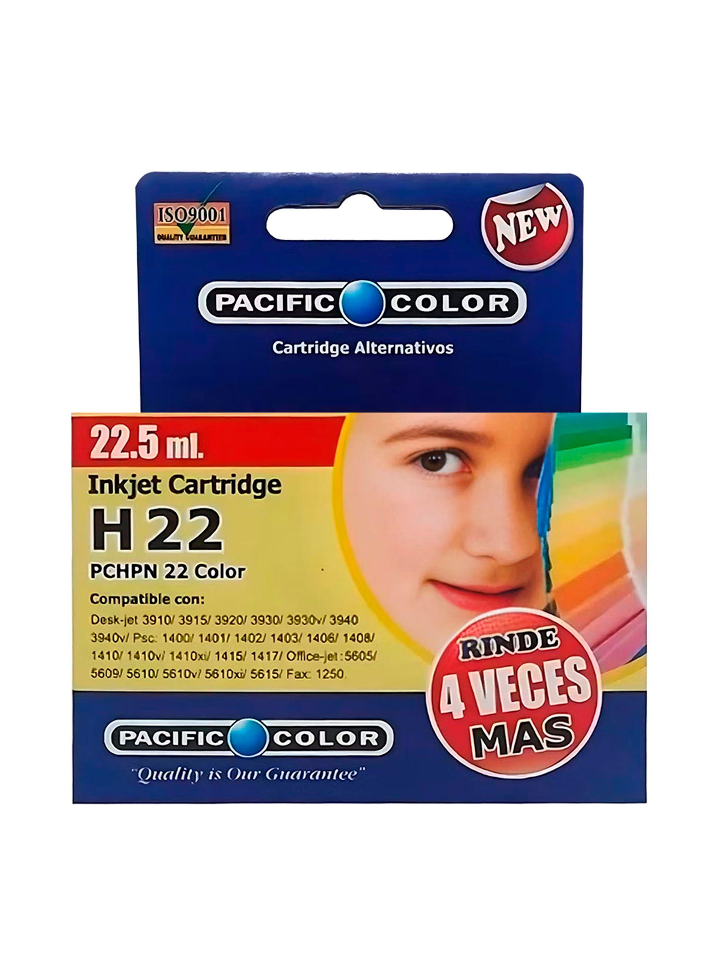 Tinta Para Impresora 22XL Capacidad 22.5ml Color-3