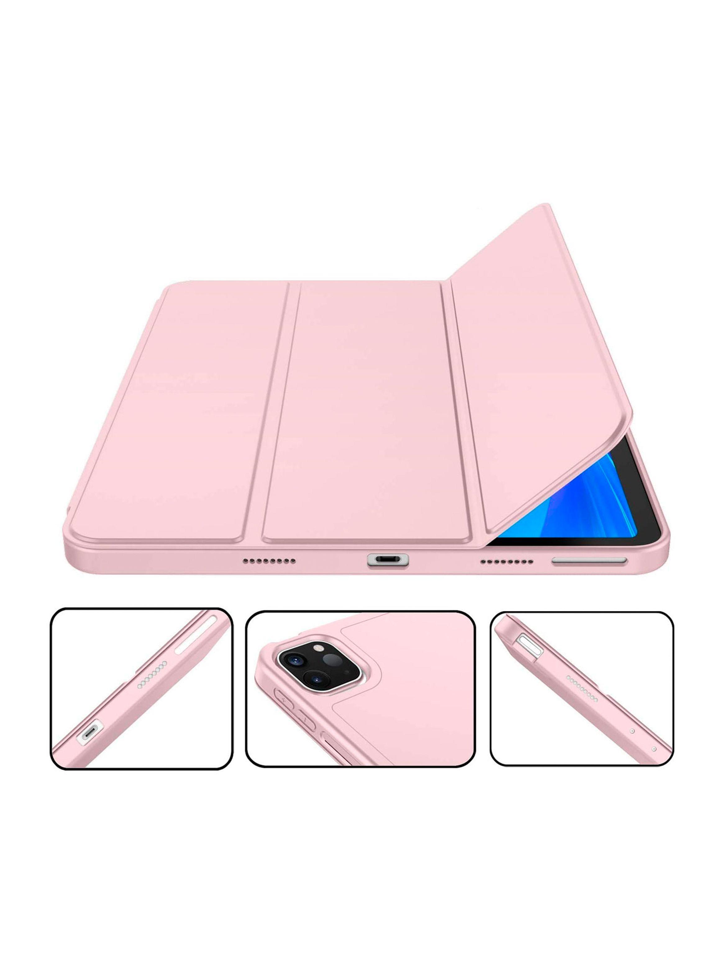Funda SmartCover Para iPad 11 iPad 11 Pro Con Ranura Rosado-3