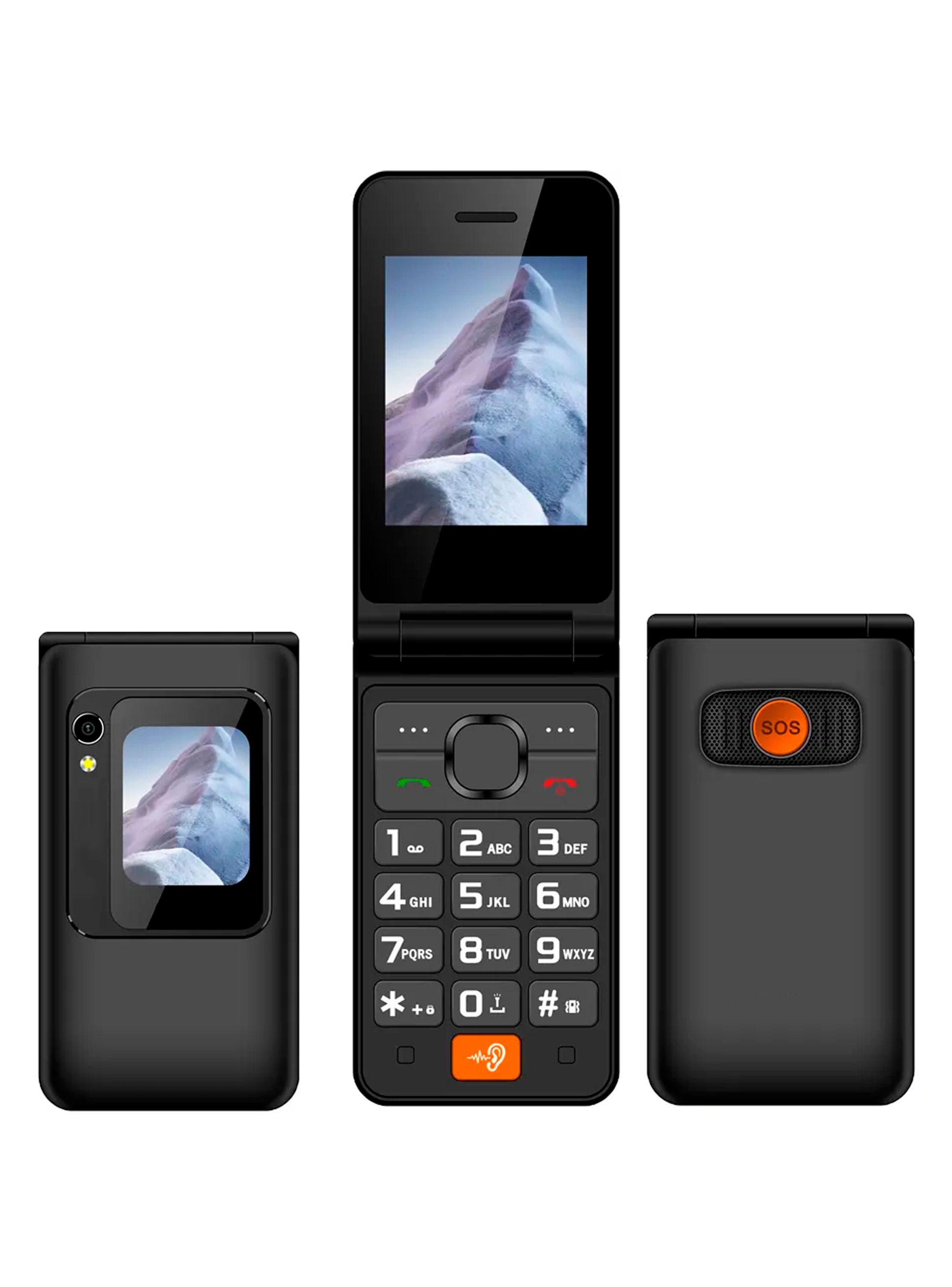 Telefono Celular Adulto Mayor DualSim 2.8 Pulgad TL705 Negro-1