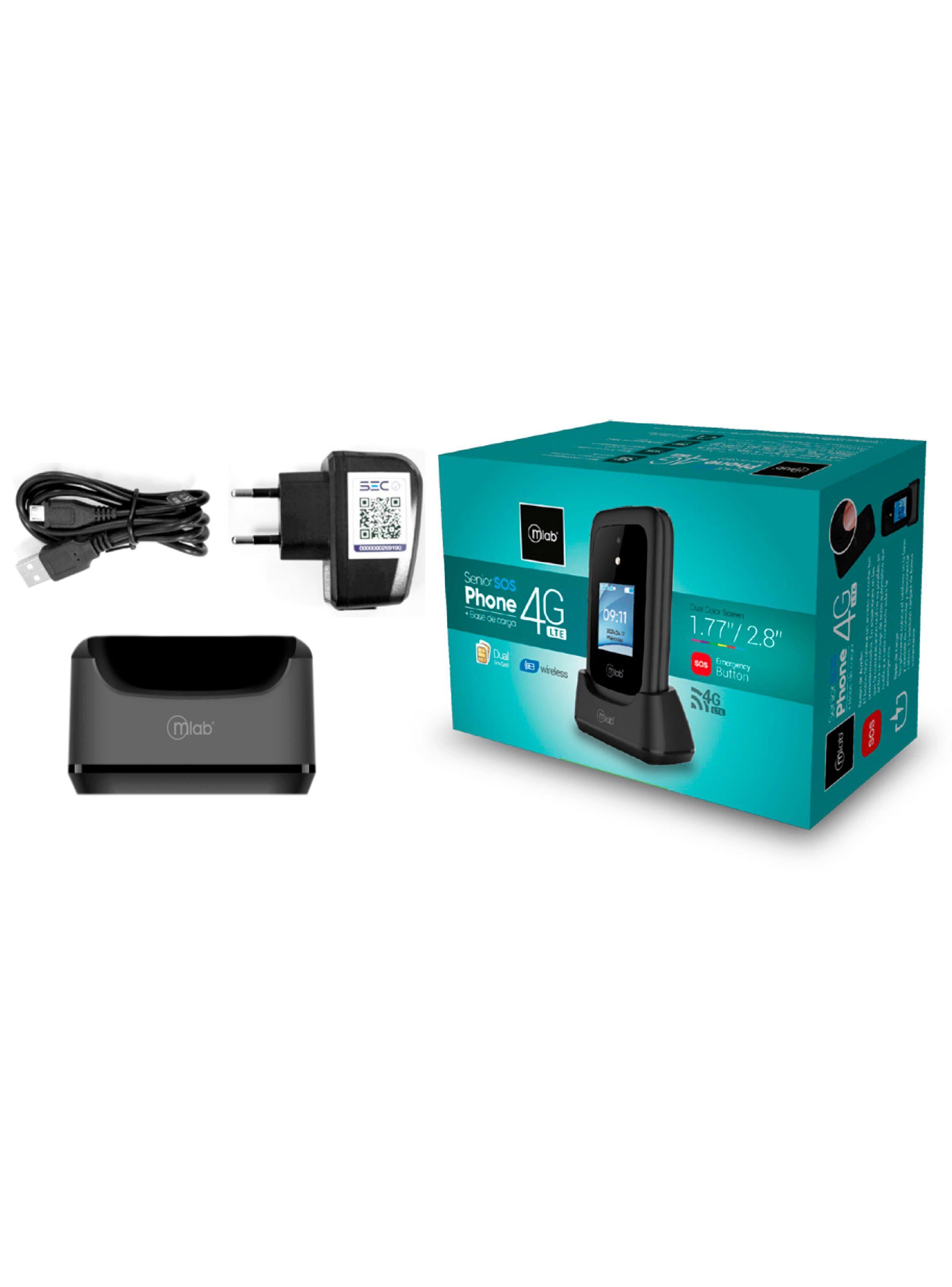 Telefono Celular Adulto Mayor 4G Doble Pantalla 2.8" DualSim-3