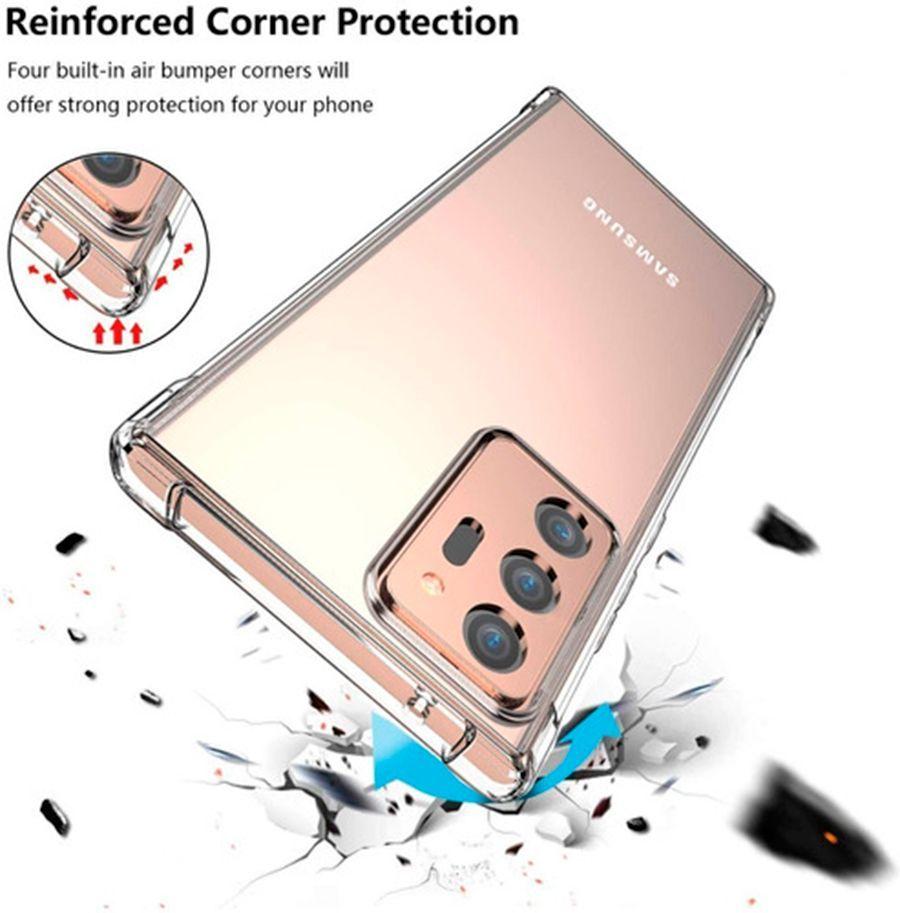 Carcasa Transparente Reforzado Para Samsung S20 FE-1