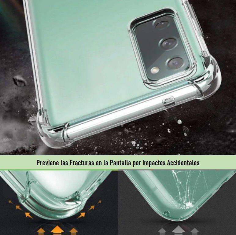 Carcasa Transparente Reforzado Para Samsung S20 FE-2