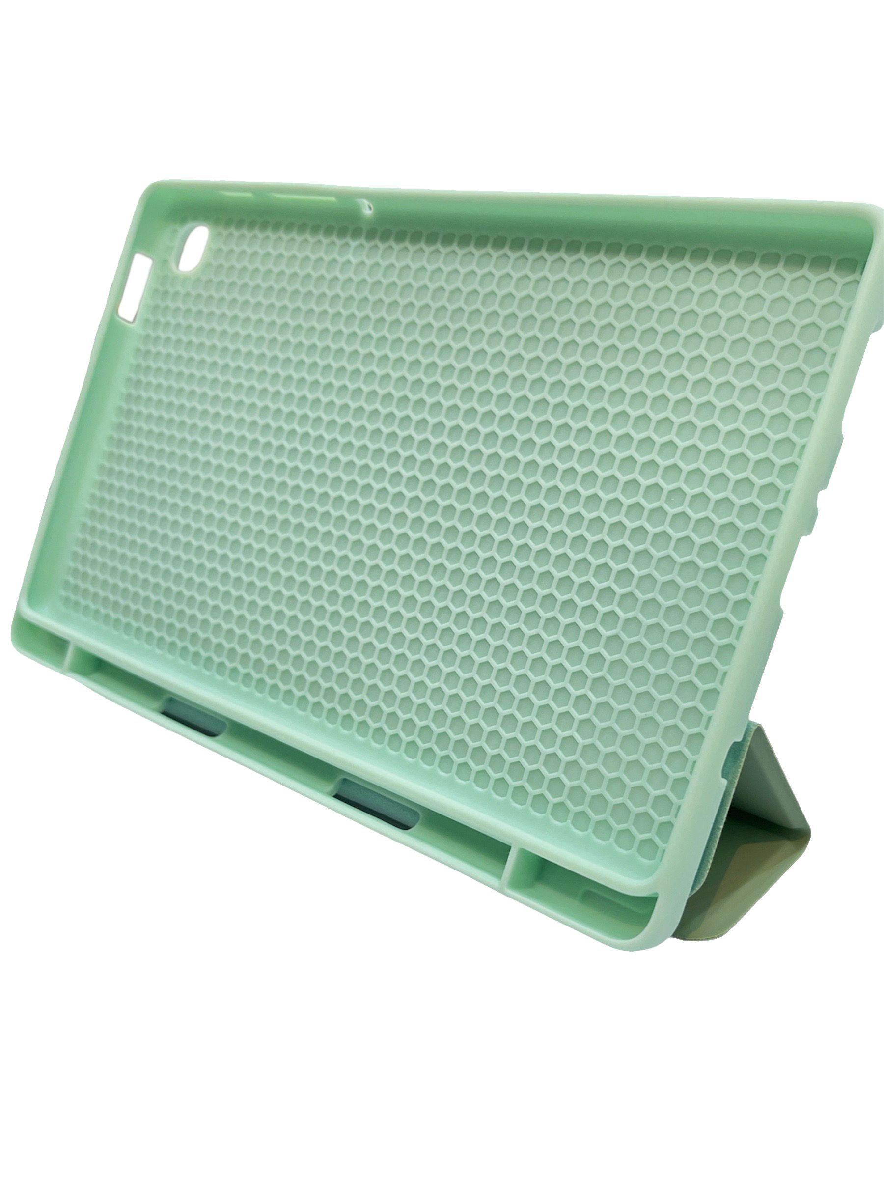 Funda Smart Cover Para Samsung Tab A7 Lite 8.7 T220 Verde Cl-3
