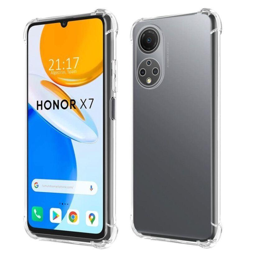 Carcasa Transparente Antigolpes Para Honor X7-0