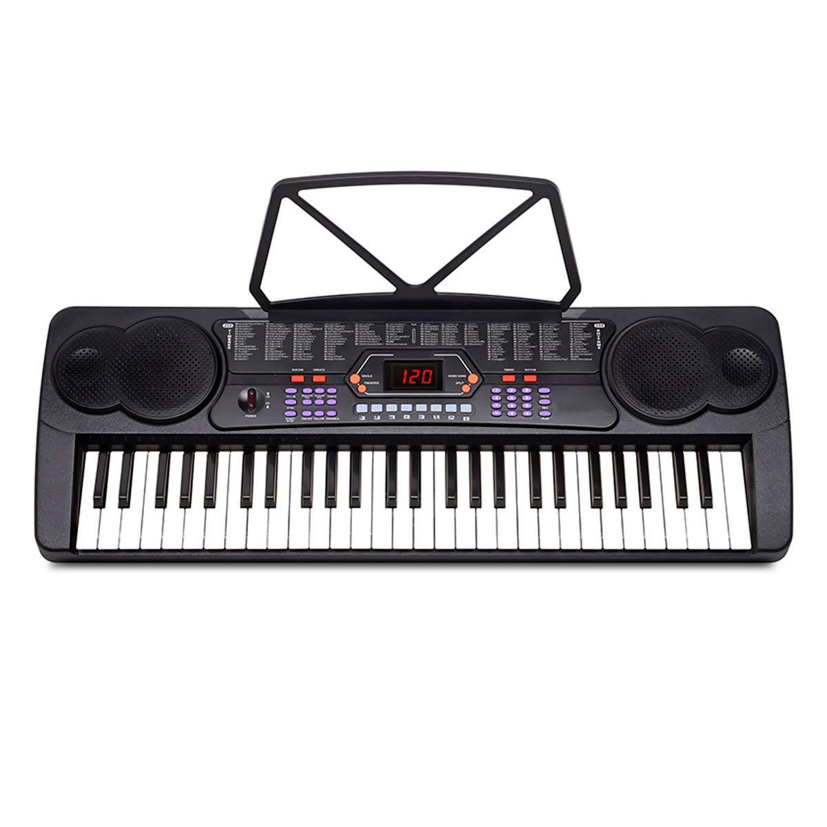Teclado Organo Electronico Musical 54 Teclas Con Microfono-0