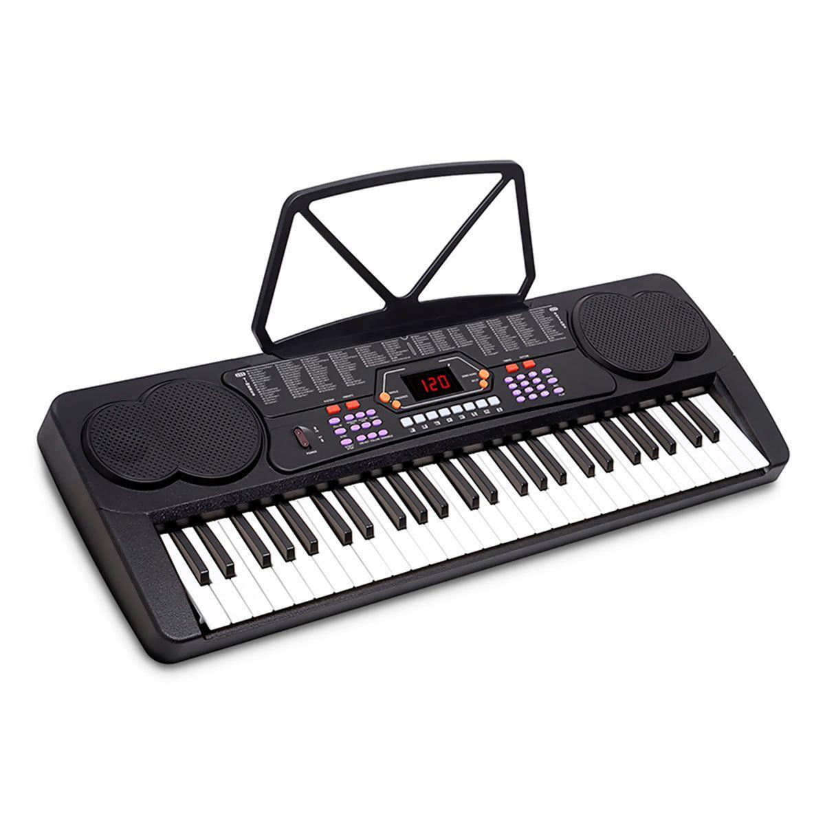 Teclado Organo Electronico Musical 54 Teclas Con Microfono-2