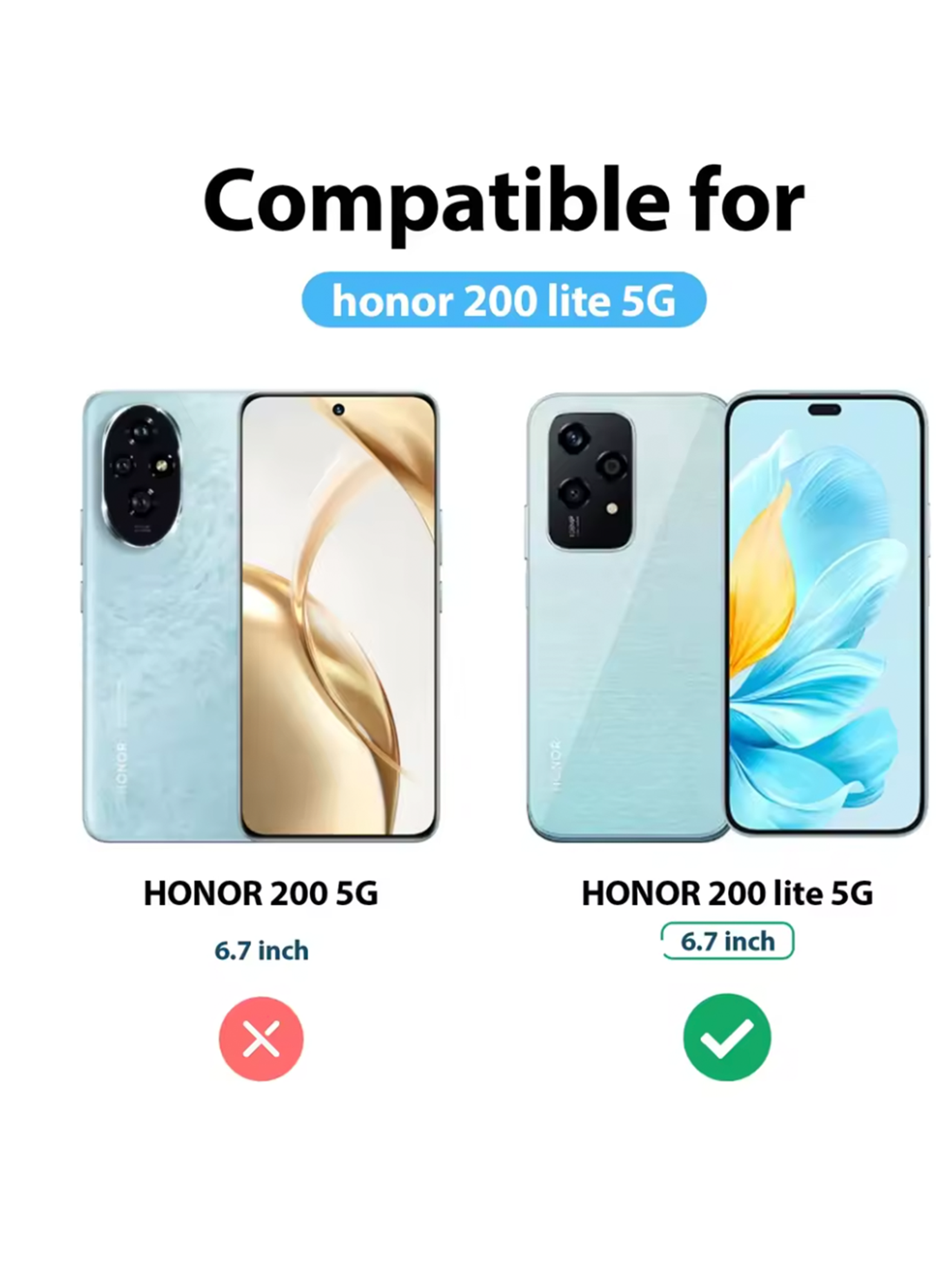 Carcasa Funda Para Honor 200 Lite Goma Colores-4
