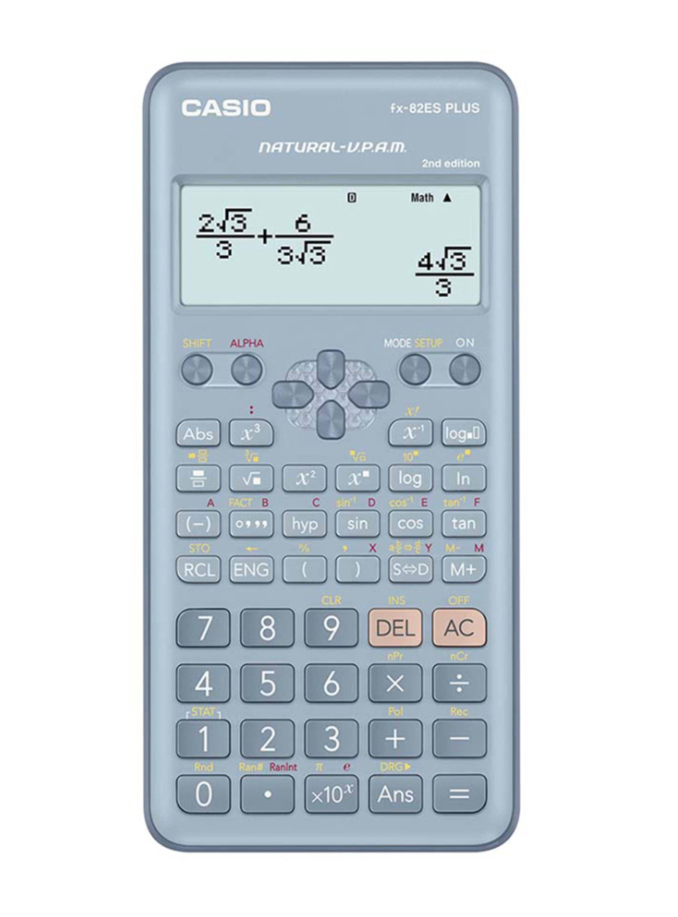 Calculadora Cientifica Casio Fx-82Es Plus 252 Funciones-0