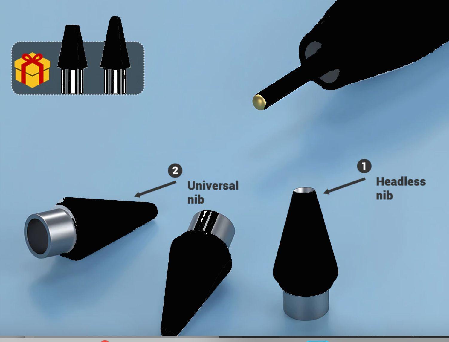 Lápiz Táctil Para Tablet / Celular Todos Los Modelos Negro-3