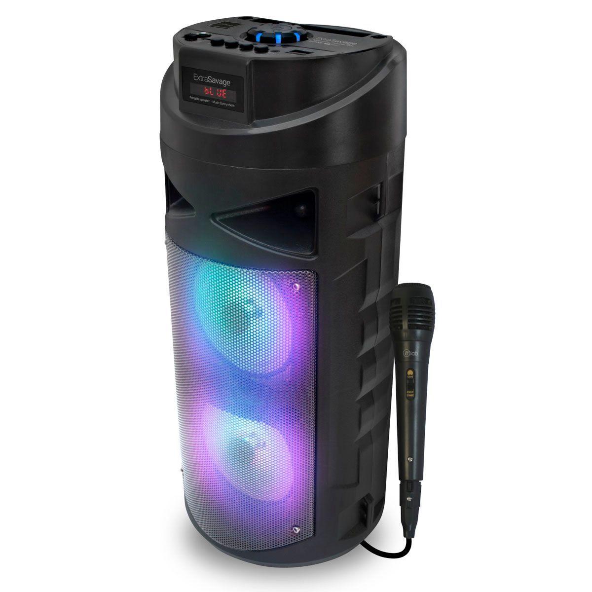 Parlante MLAB Extra Savage 2.000W 8903 Gris-1