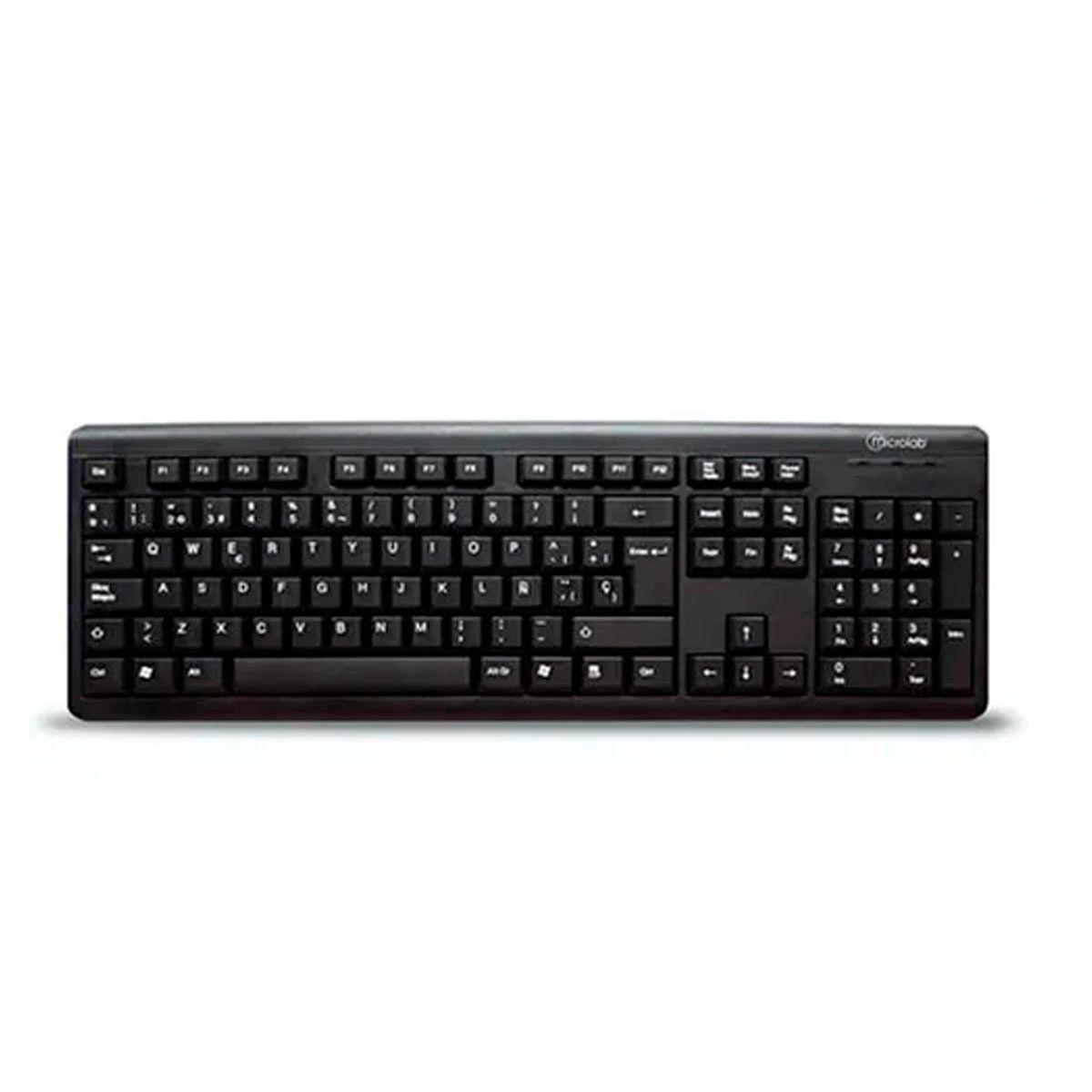 Teclado Microlab Standard Usb Notebook Pc - 1413-0