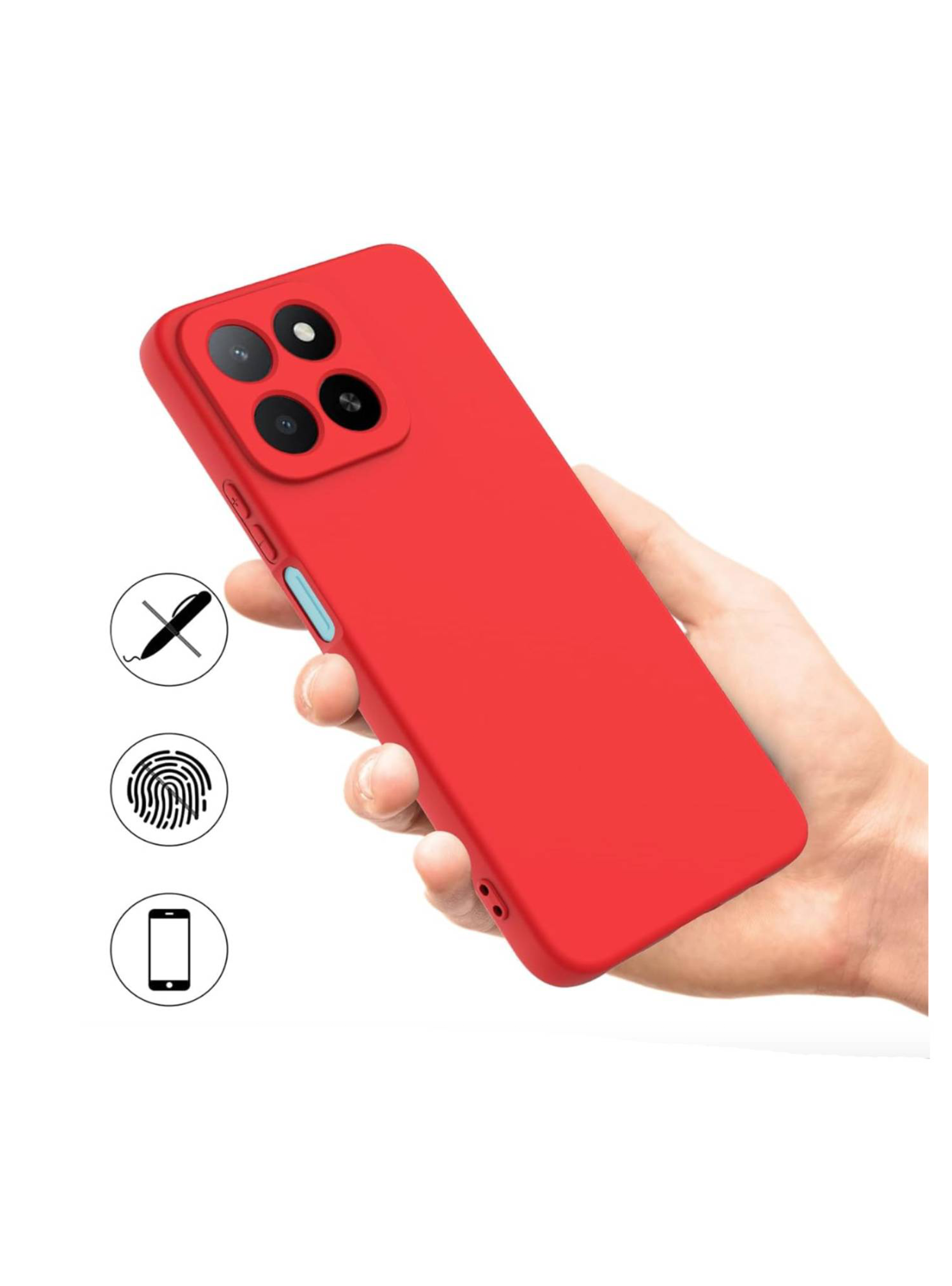 Carcasa Compatible Con Honor X7D 5g Goma Colores-2