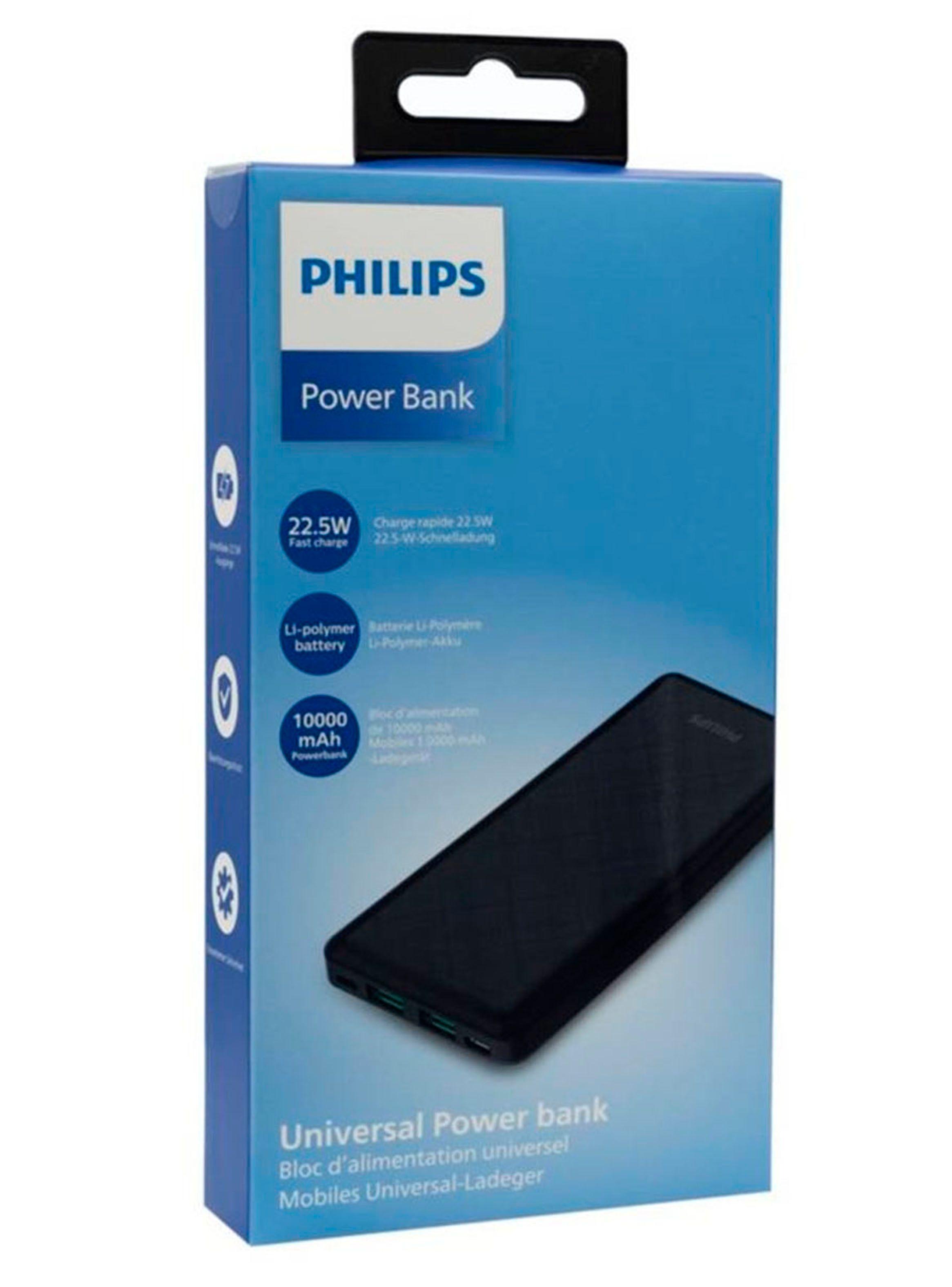 Bateria Portatil Bateria Externa Philips 10.000 Mah 22.5W-2