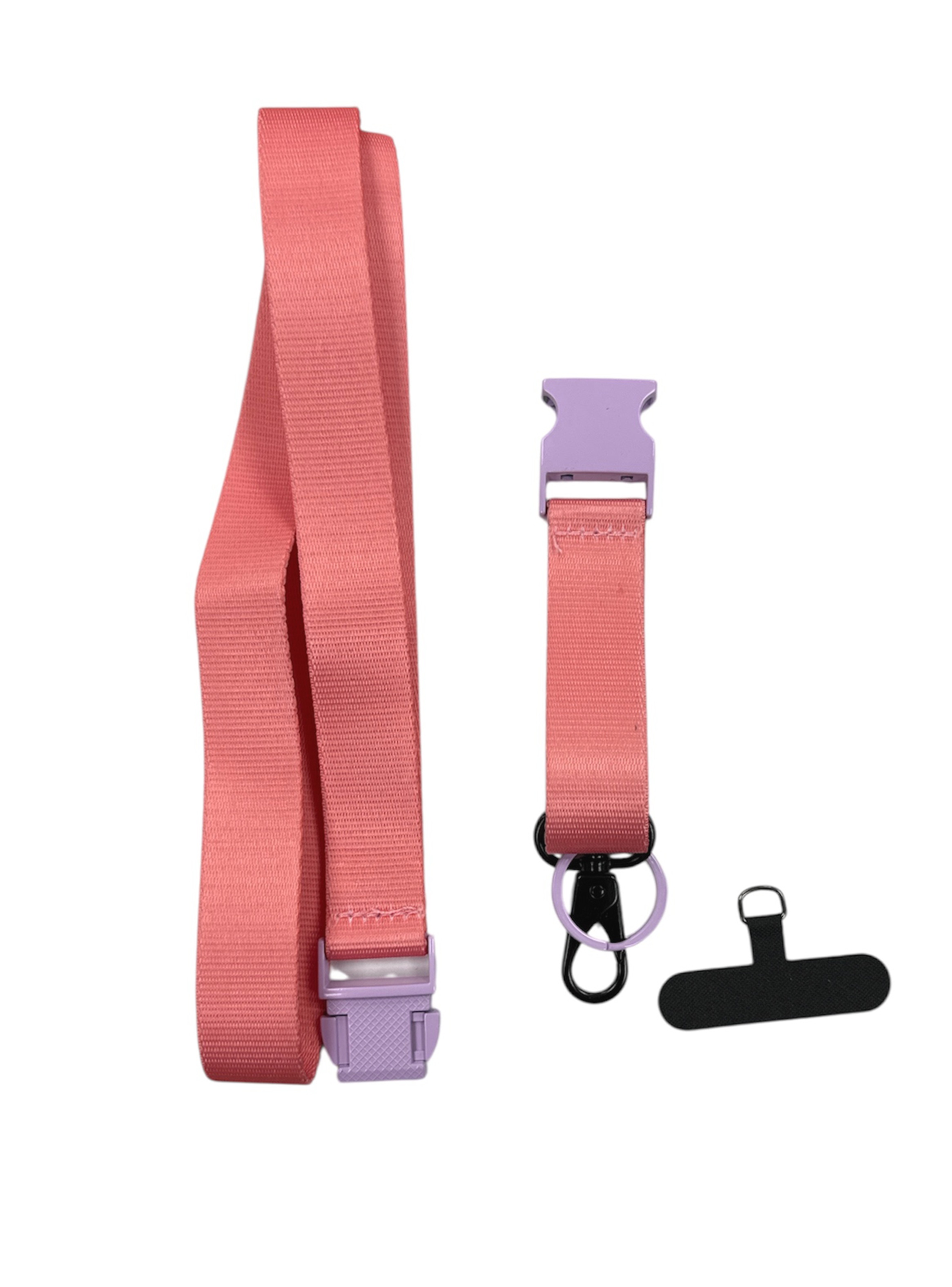Strap Colgante con Broche Para Celular Coral-0