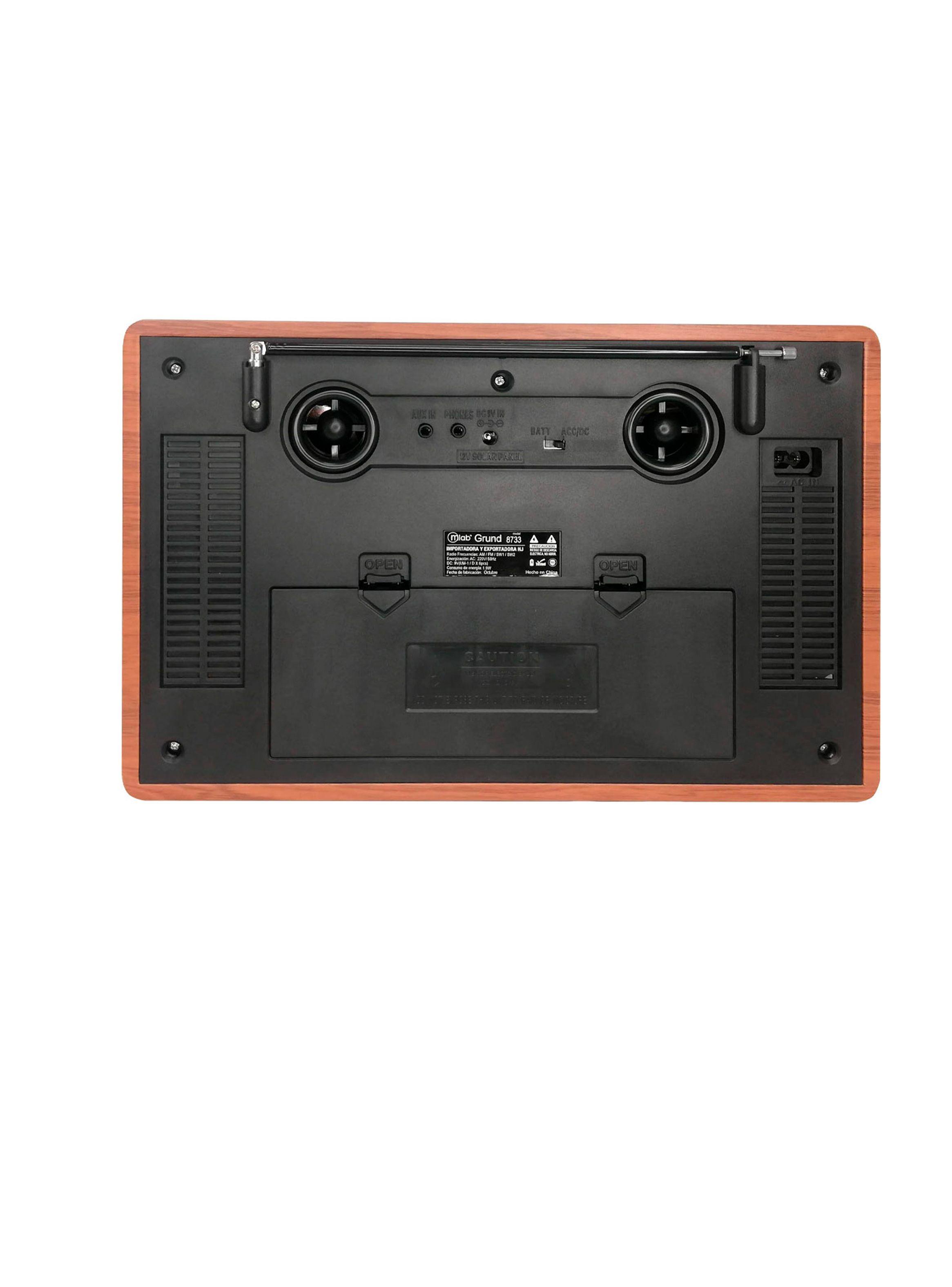 Radio Vintage Con Bluetooth Retro Portatil AM/FM Grund 8733-2