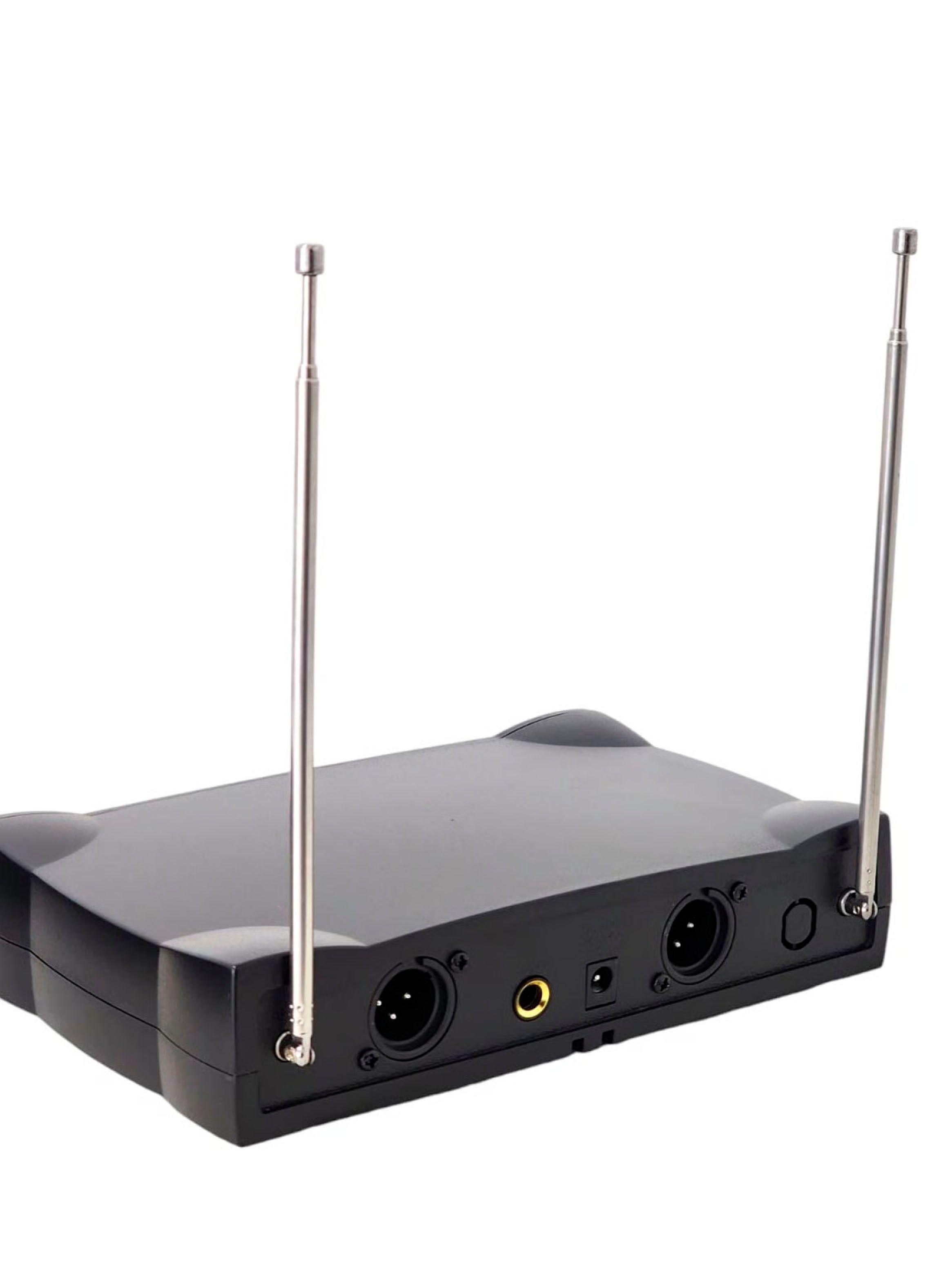 Kit De 2 Micrófonos Inalámbricos Karaoke Audiopro-3
