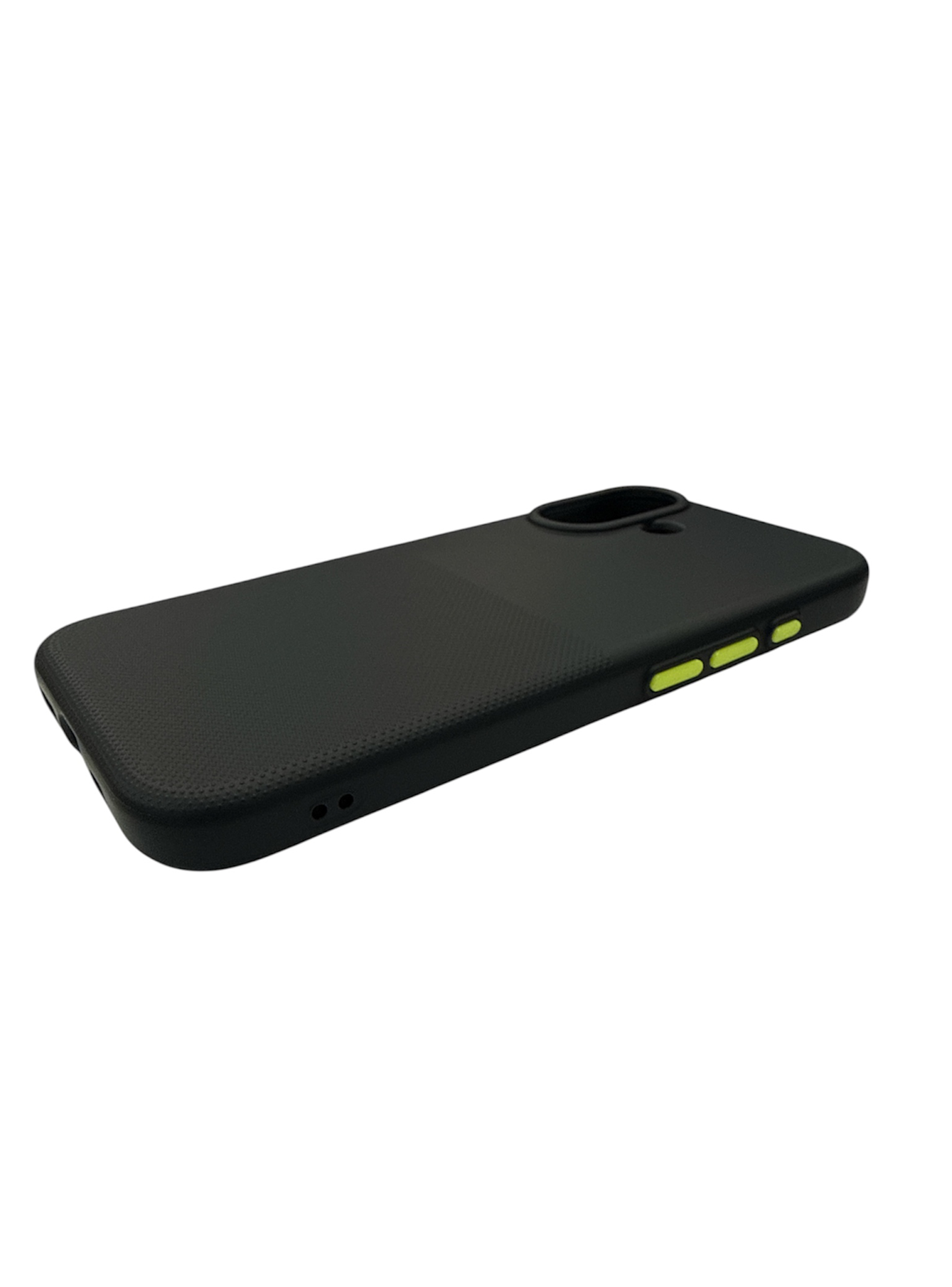 Carcasa Antideslizante Compatible Con iPhone 17 Negro-2