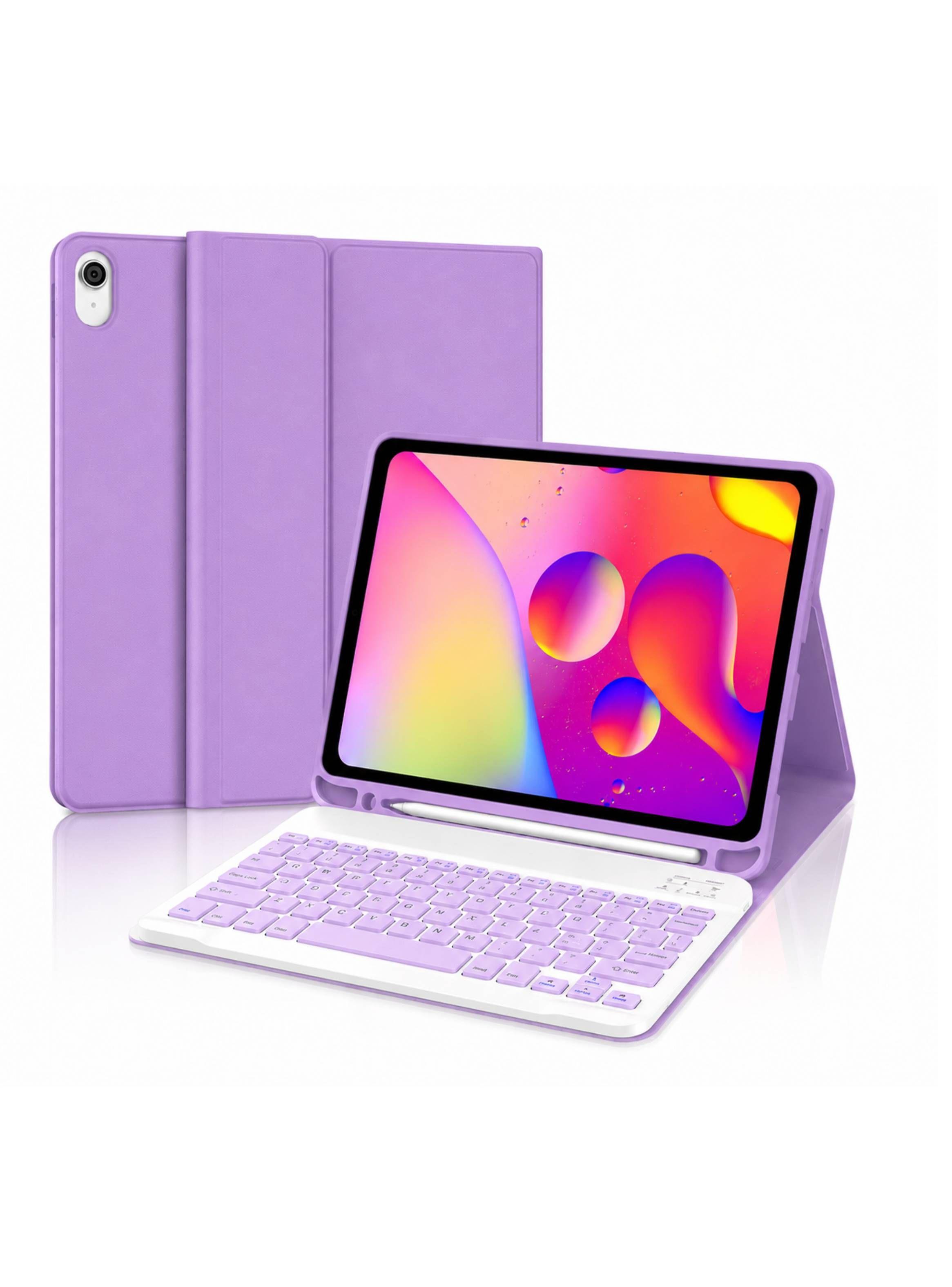 Funda Con Teclado Español Para iPad Air 11 M3 2025 Ranura-0