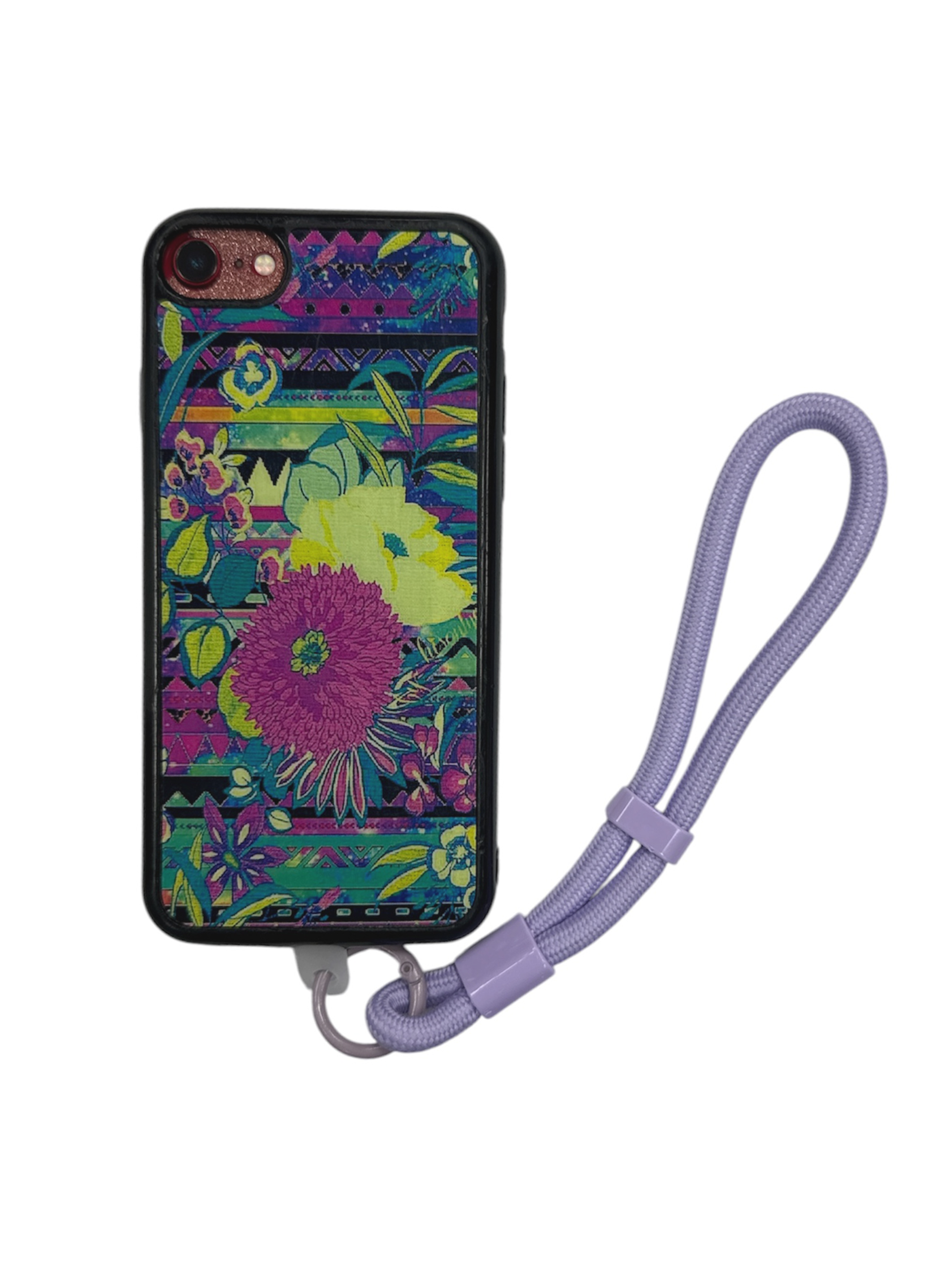 Strap Colgante Ajustable Para Carcasa Celular Universal Lila-1