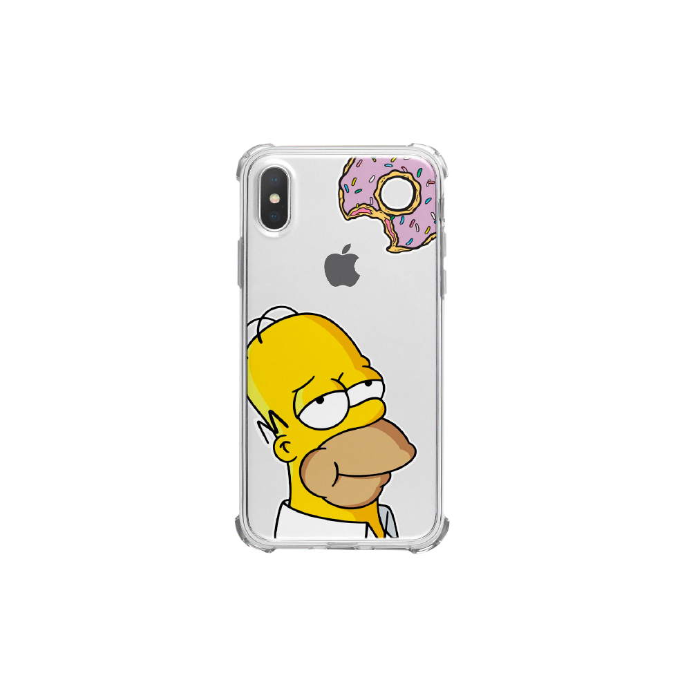 Carcasa Para Samsung A01 Diseño Simpsons Rosquilla-0