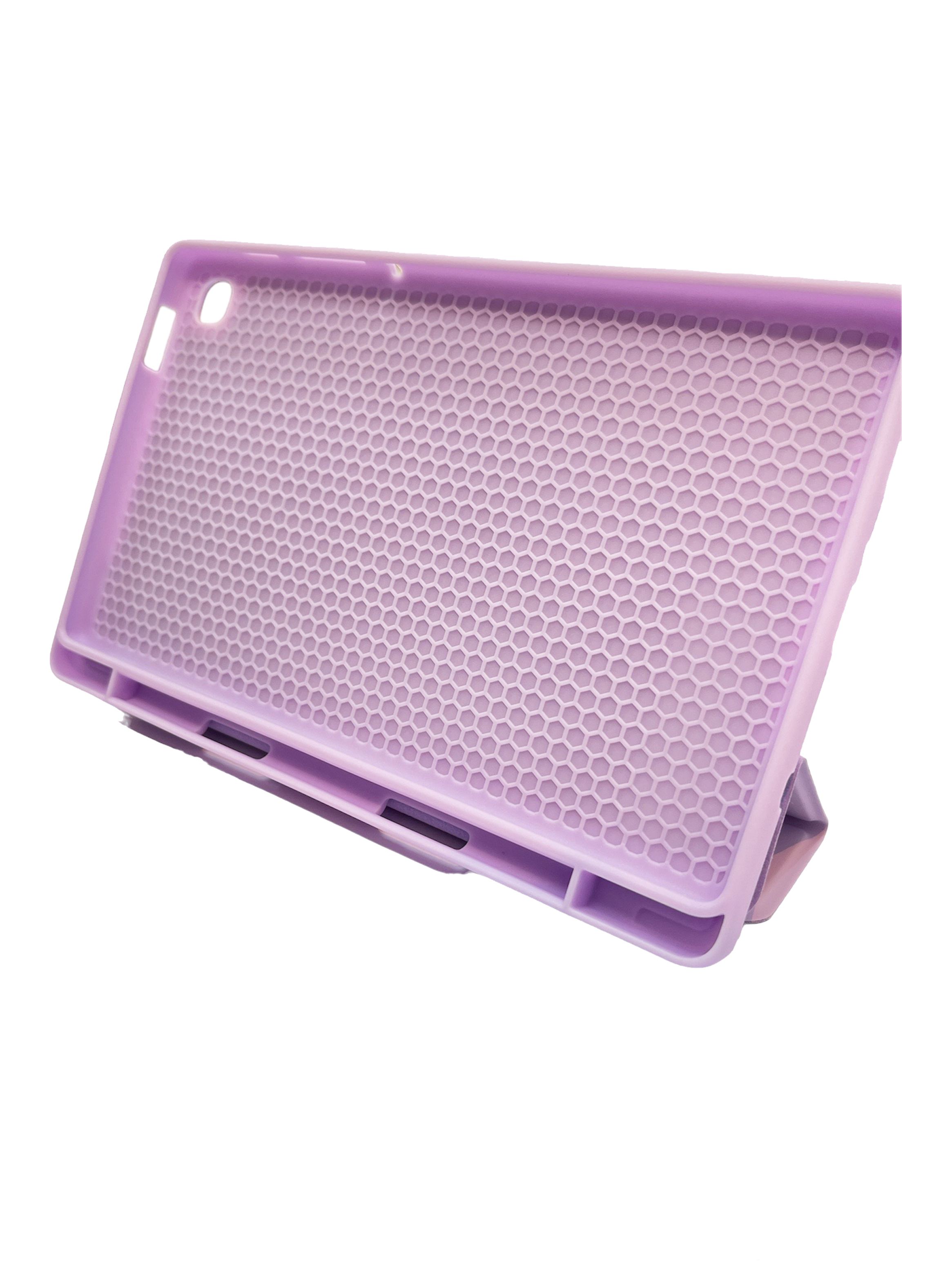 Funda Smart Cover Para Samsung Tab A7 Lite 8.7 T220/295 Lila-3