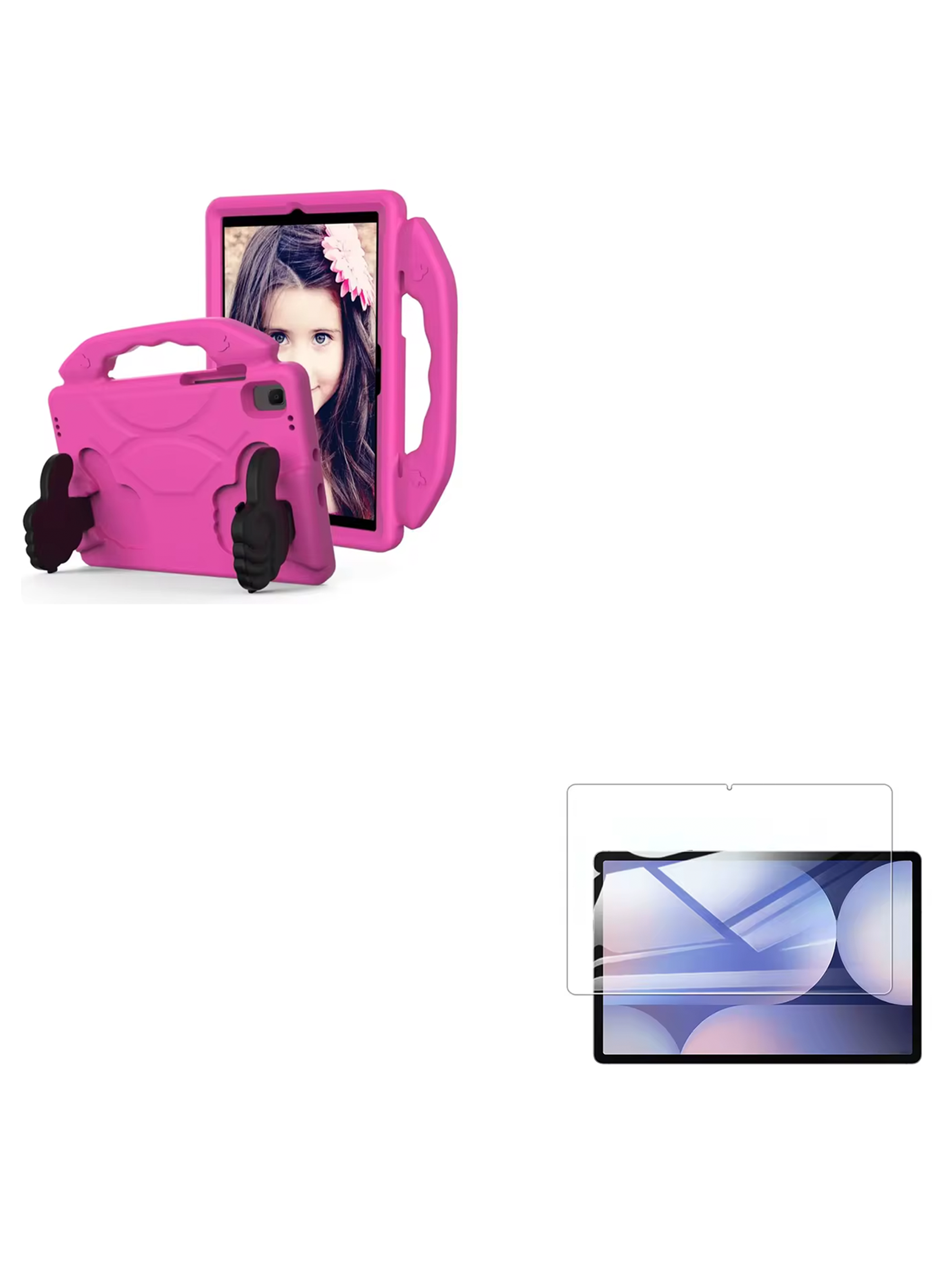 Carcasa Niños Anti Golpe Compatible  Con Tablet Samsung A11 Plus Lami-0