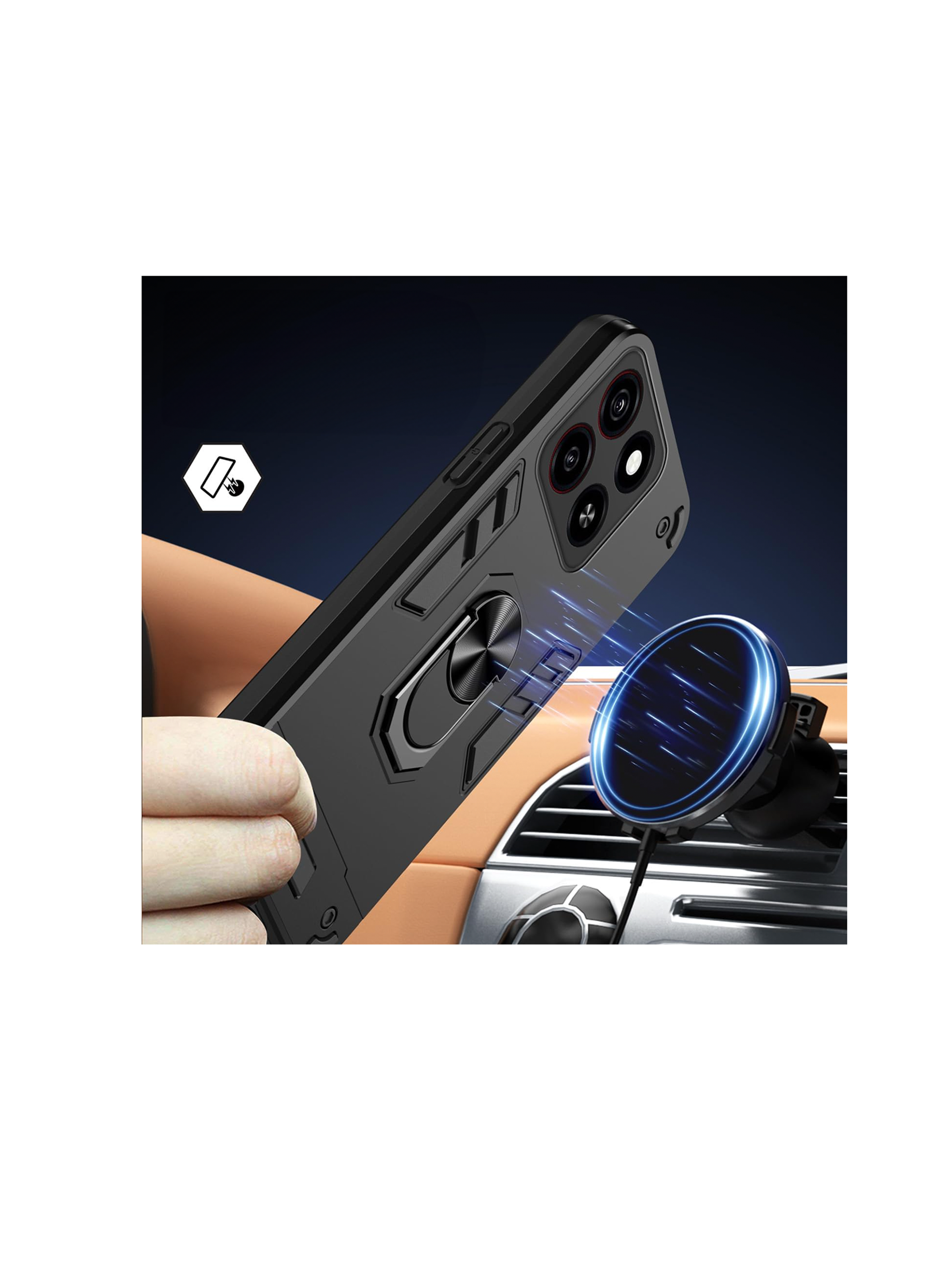 Carcasa Armadura Antigolpe Para Motorola G56-3