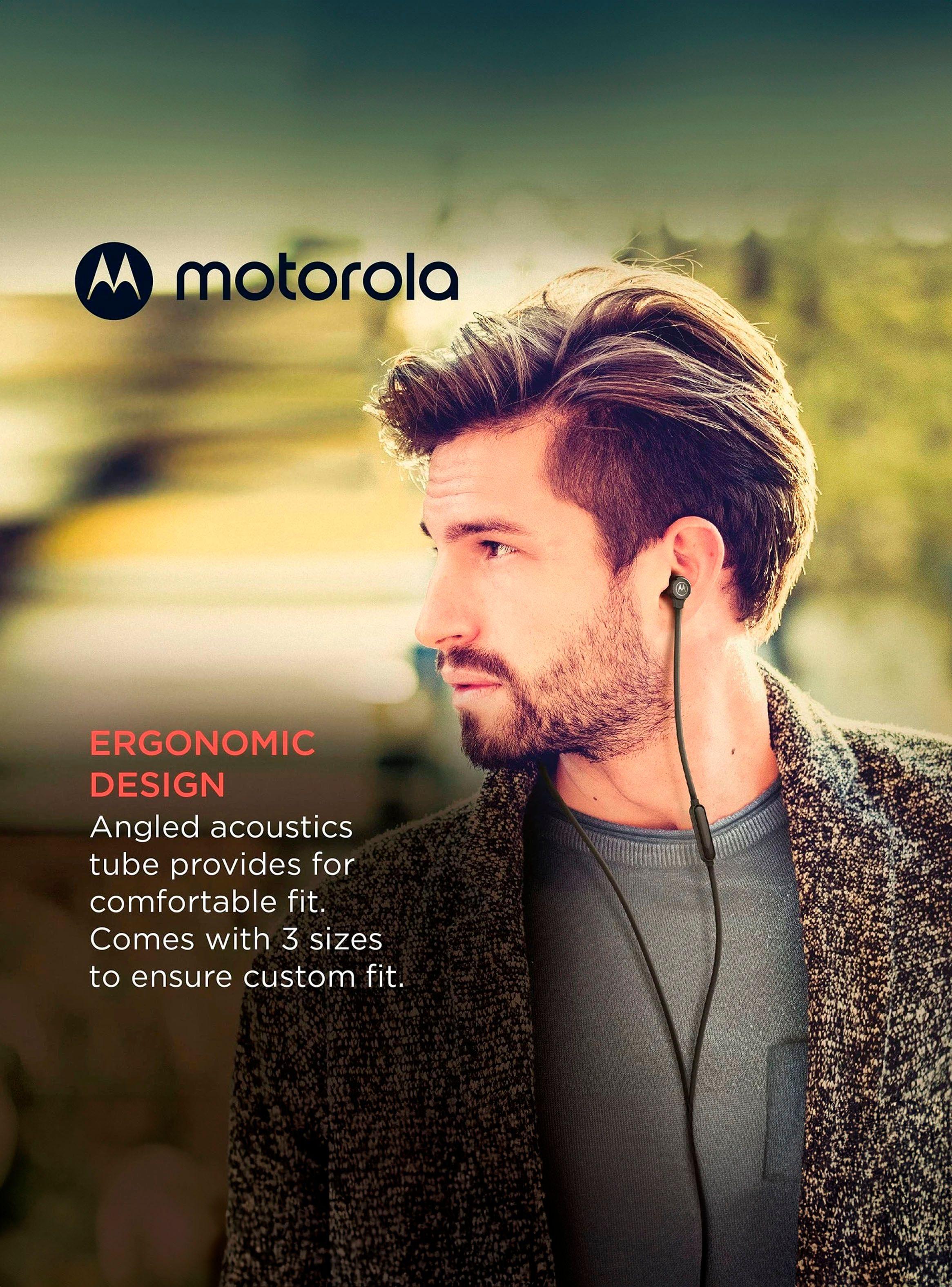 Audifonos Manos Libres Conexion 3.5 Motorola Buds 3-S Blanco-3