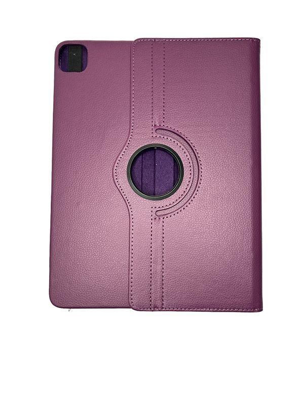 Carcasa Giratoria Para iPad 12.9 Pro 4/5/6 Generacion Lila-2