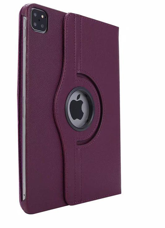 Carcasa Giratoria Para iPad 12.9 Pro 4/5/6 Generacion Lila-0