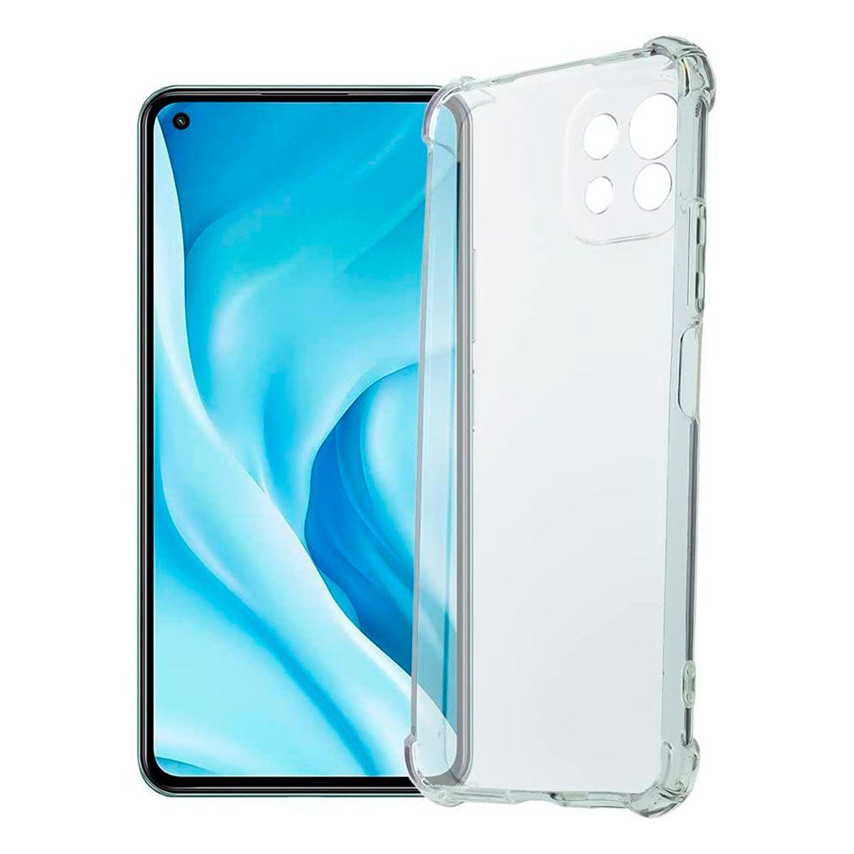 Carcasa Para Xiaomi Mi 11 Lite Transparente Reforzada-2