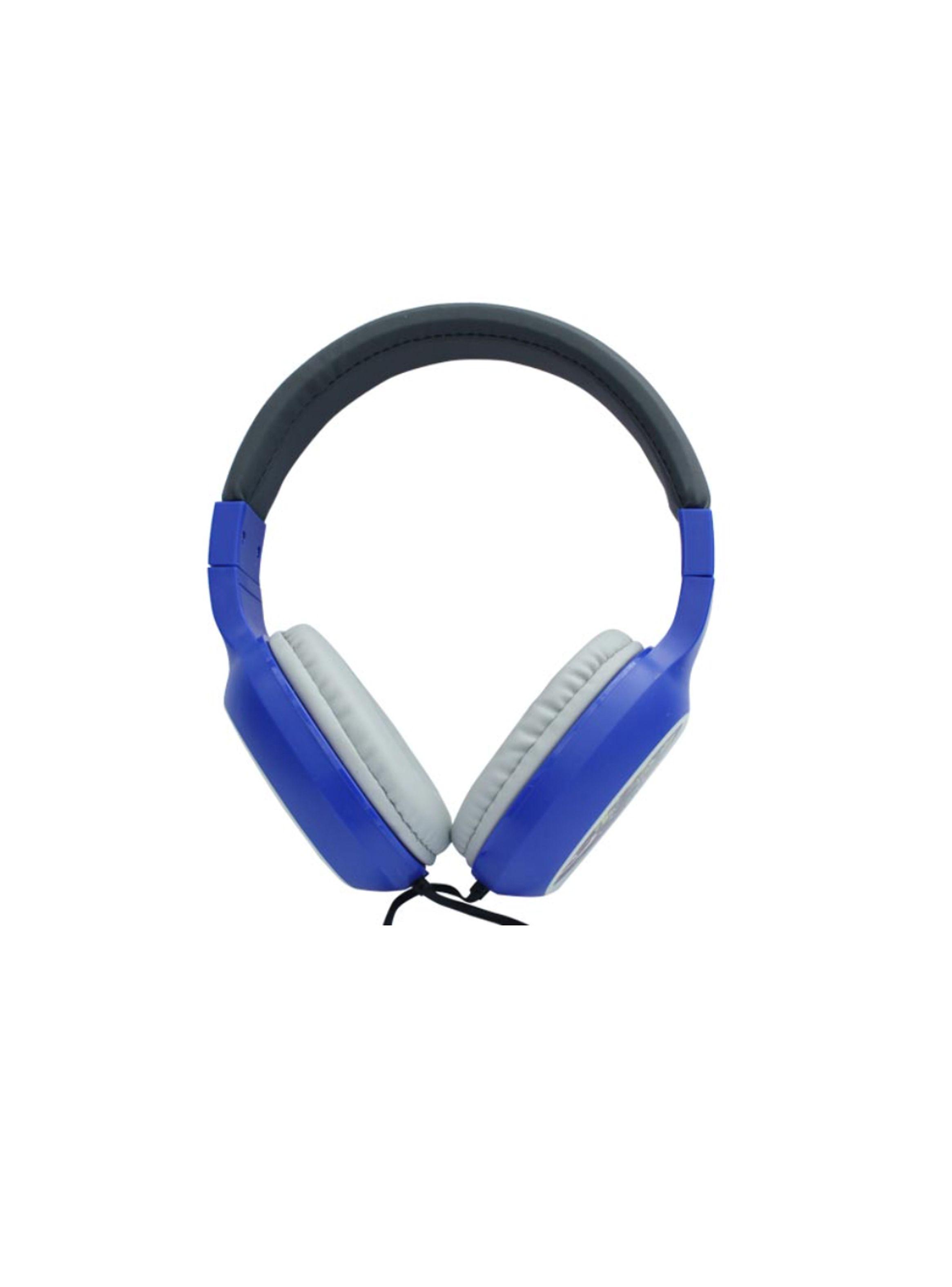 Audifonos Con Cable Y Microfono Disney Marvel Azul Avengers-1