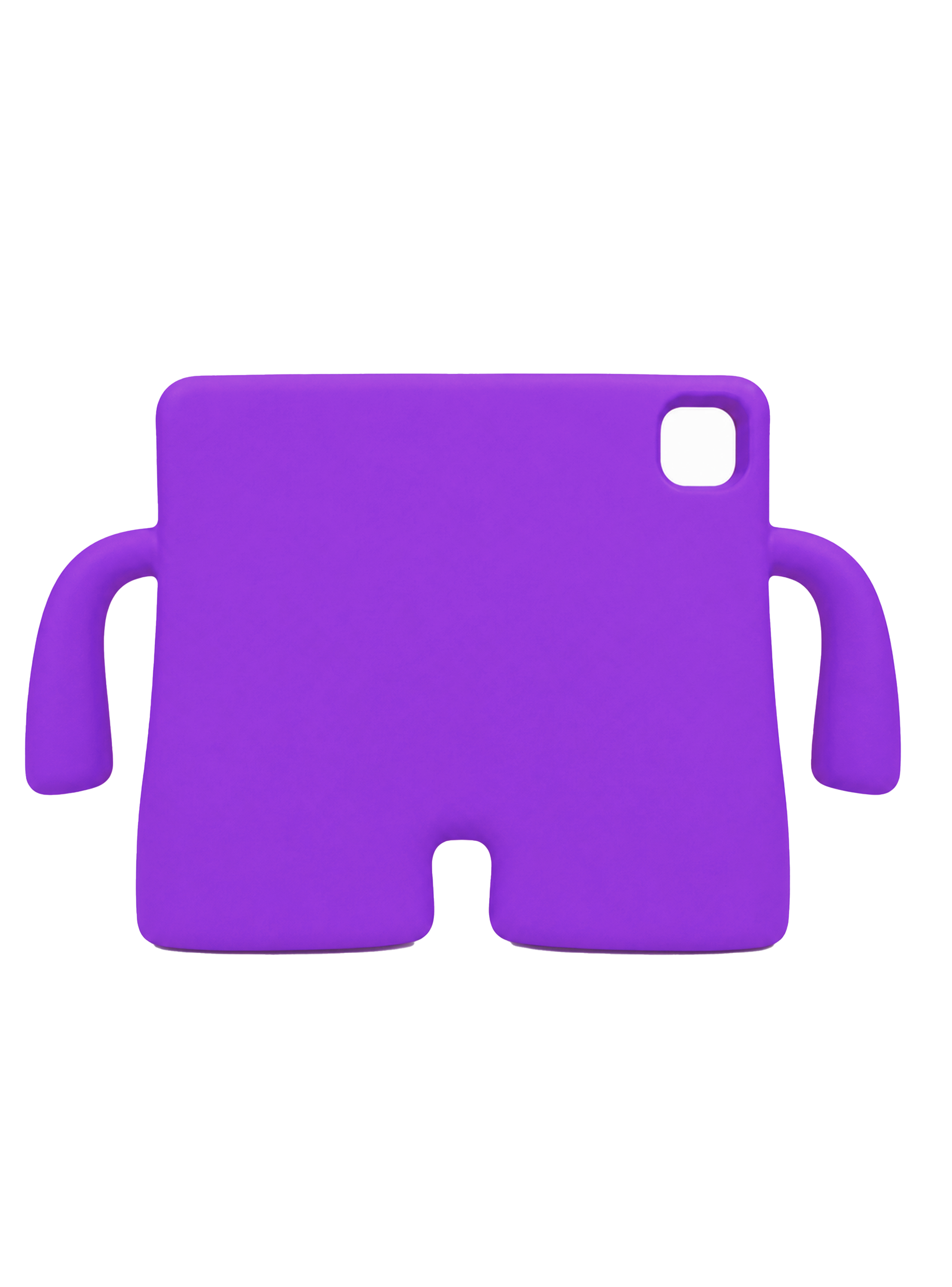 Funda Goma + Lamina Compatible Con Samsung Galaxy Tab A7 T500 Lila-3