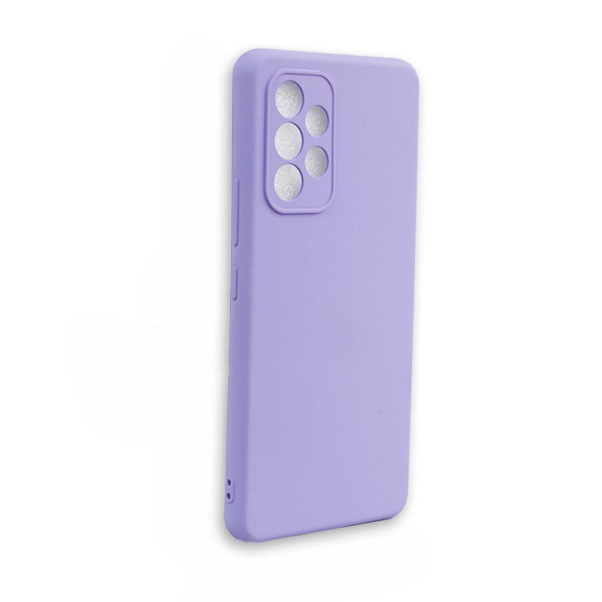 Carcasa Para Samsung A13 4G Goma Lila-1
