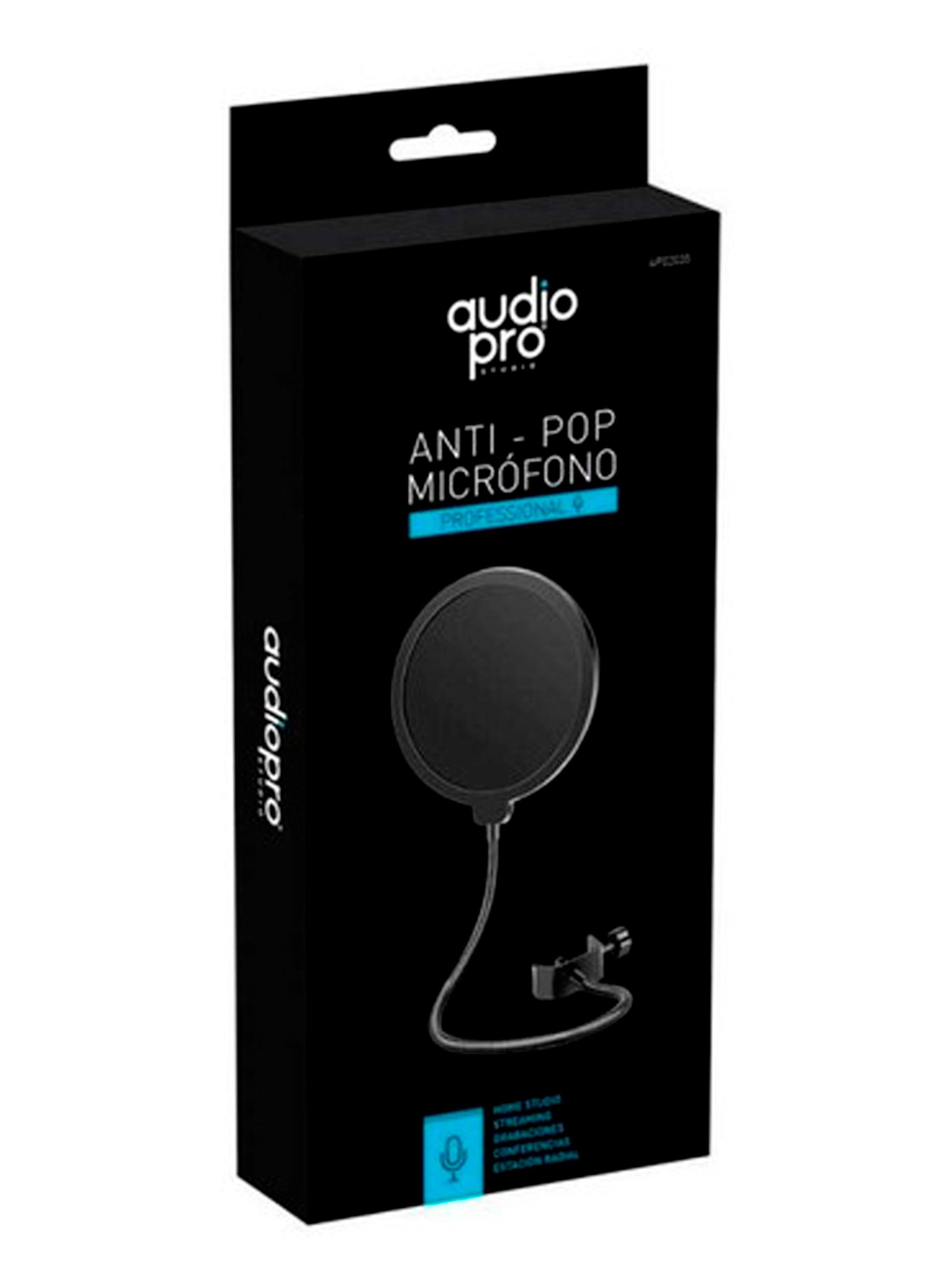 Filtro Antipop Flexible Doble Capa Ajustable Para Micrófono-4