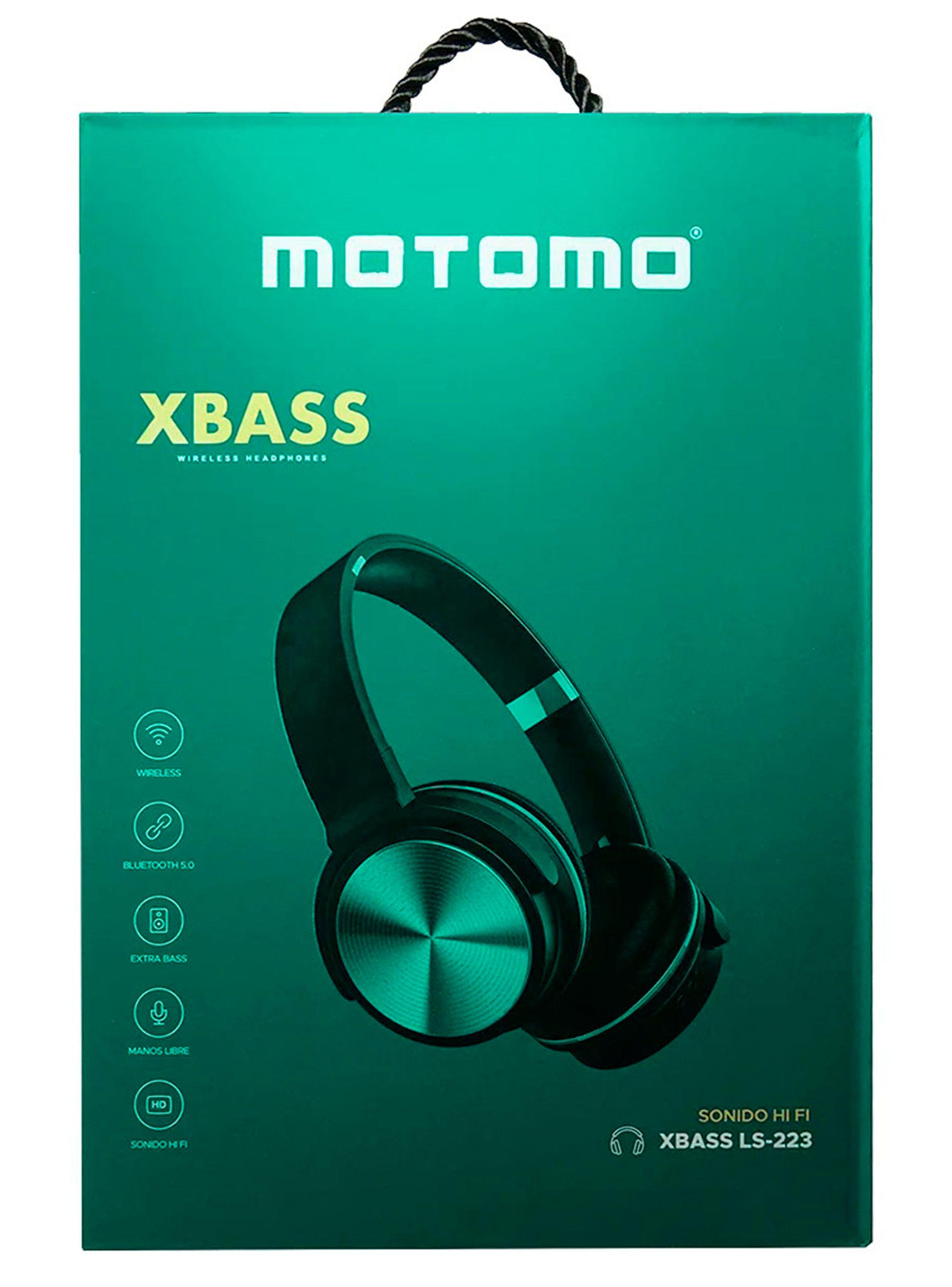 Audifonos Inalámbricos Bluetooth XBASS LS223 Verde-2