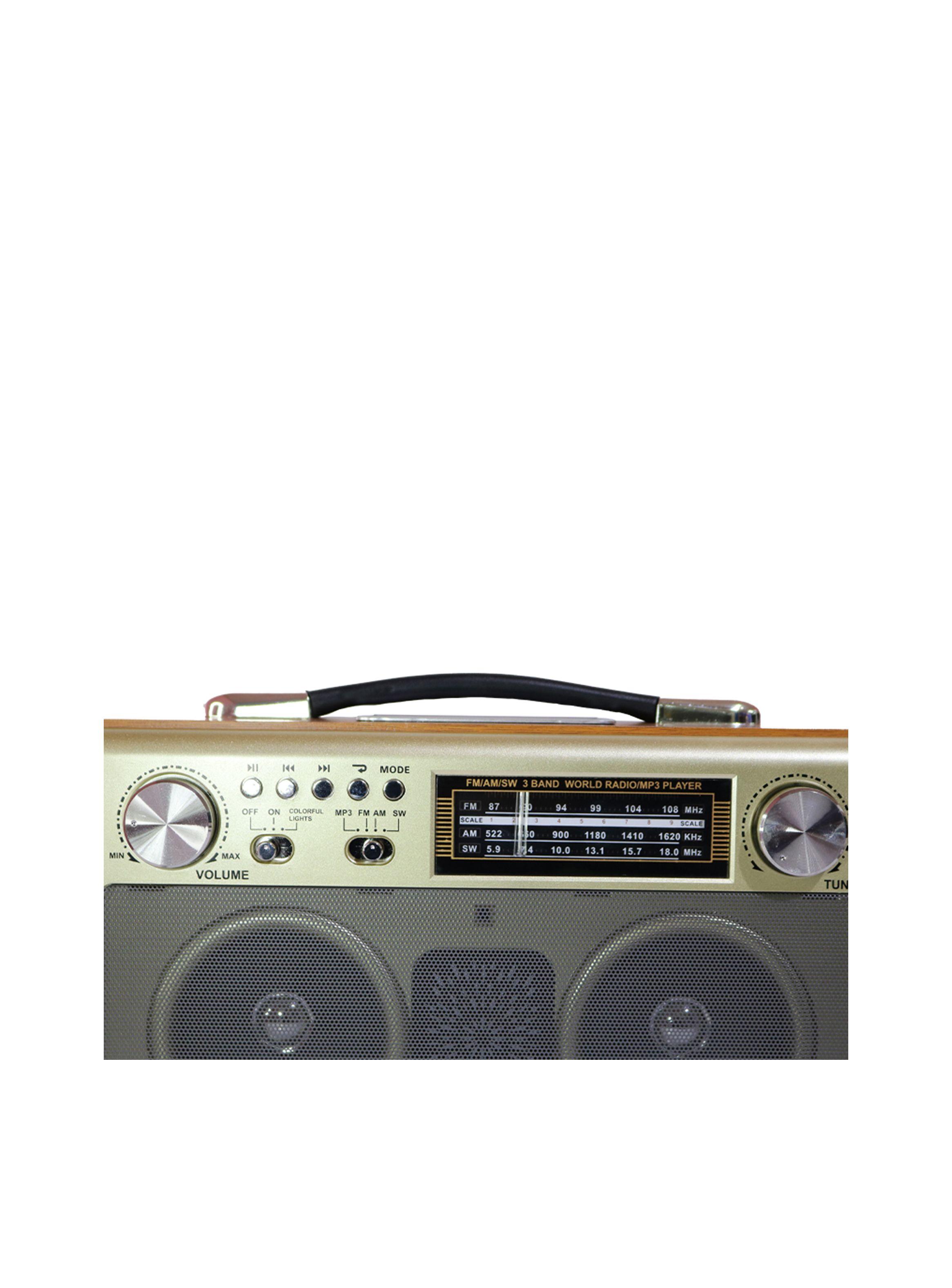 Radio Retro Parlante Bluetooth Portátil AP2056-2