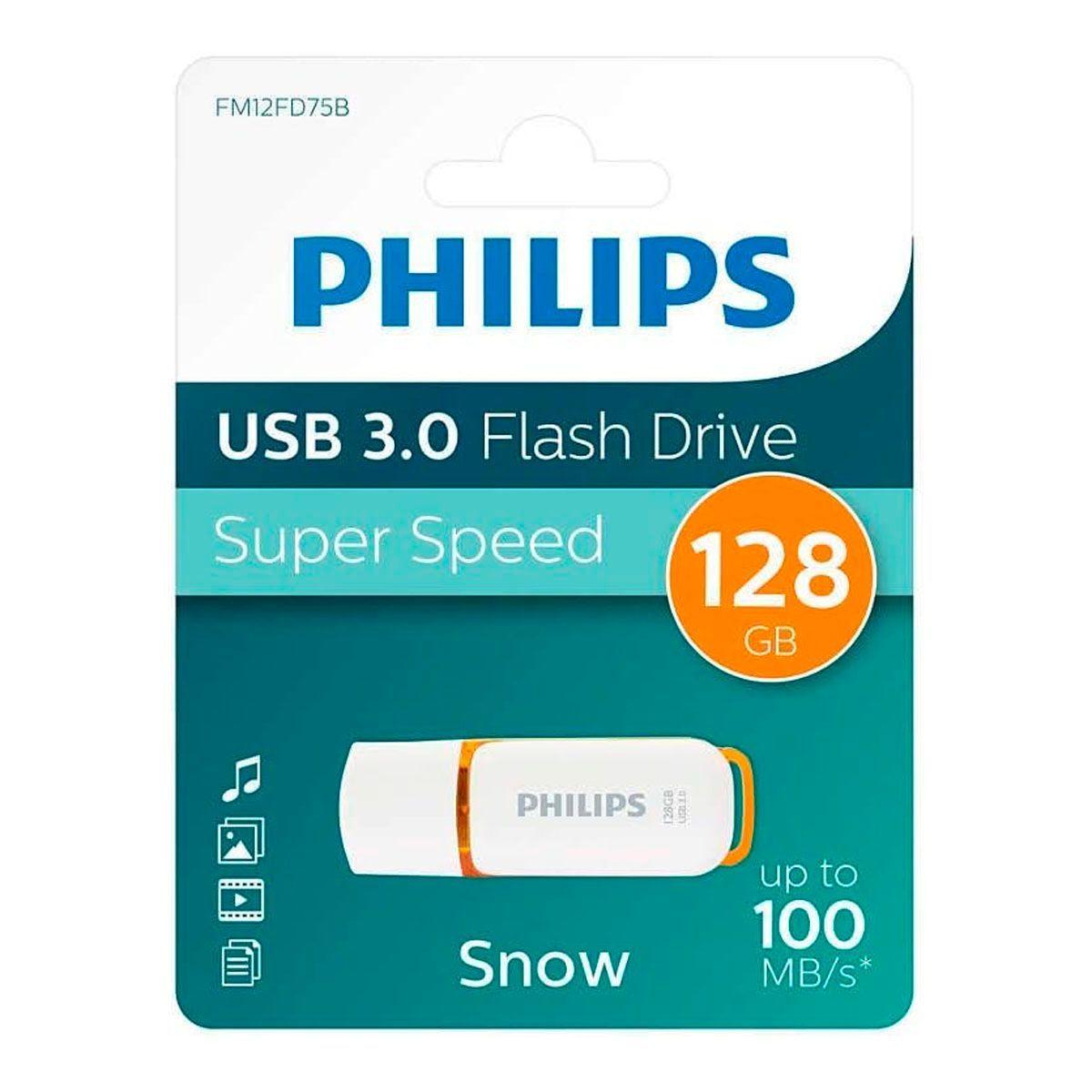 Pendrive Philips 128 GB Alta Velocidad Edición Nieve USB 3.0-0