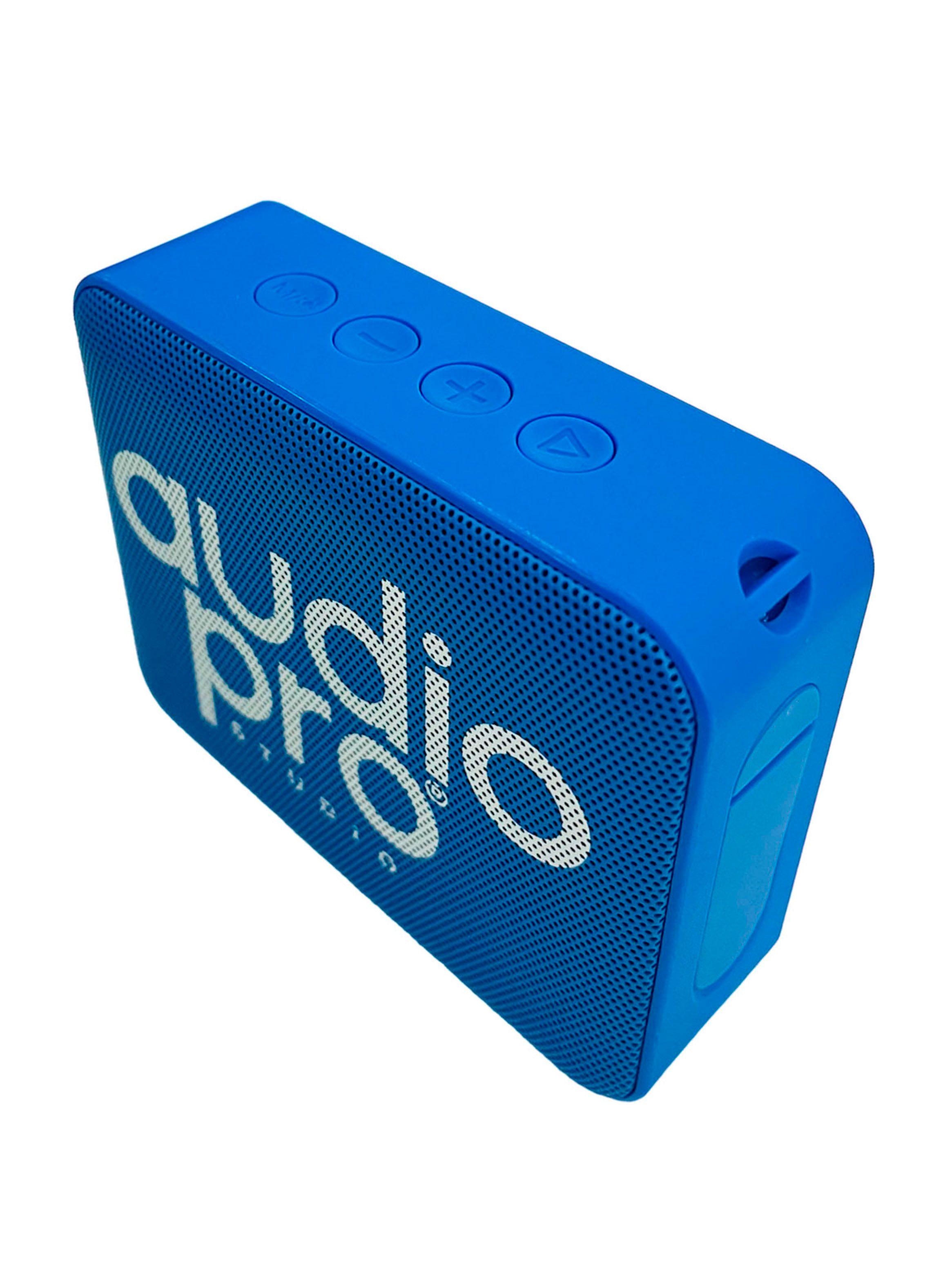 Parlante Mini Portátil Inalámbrico Bluetooth 3W Azul-1