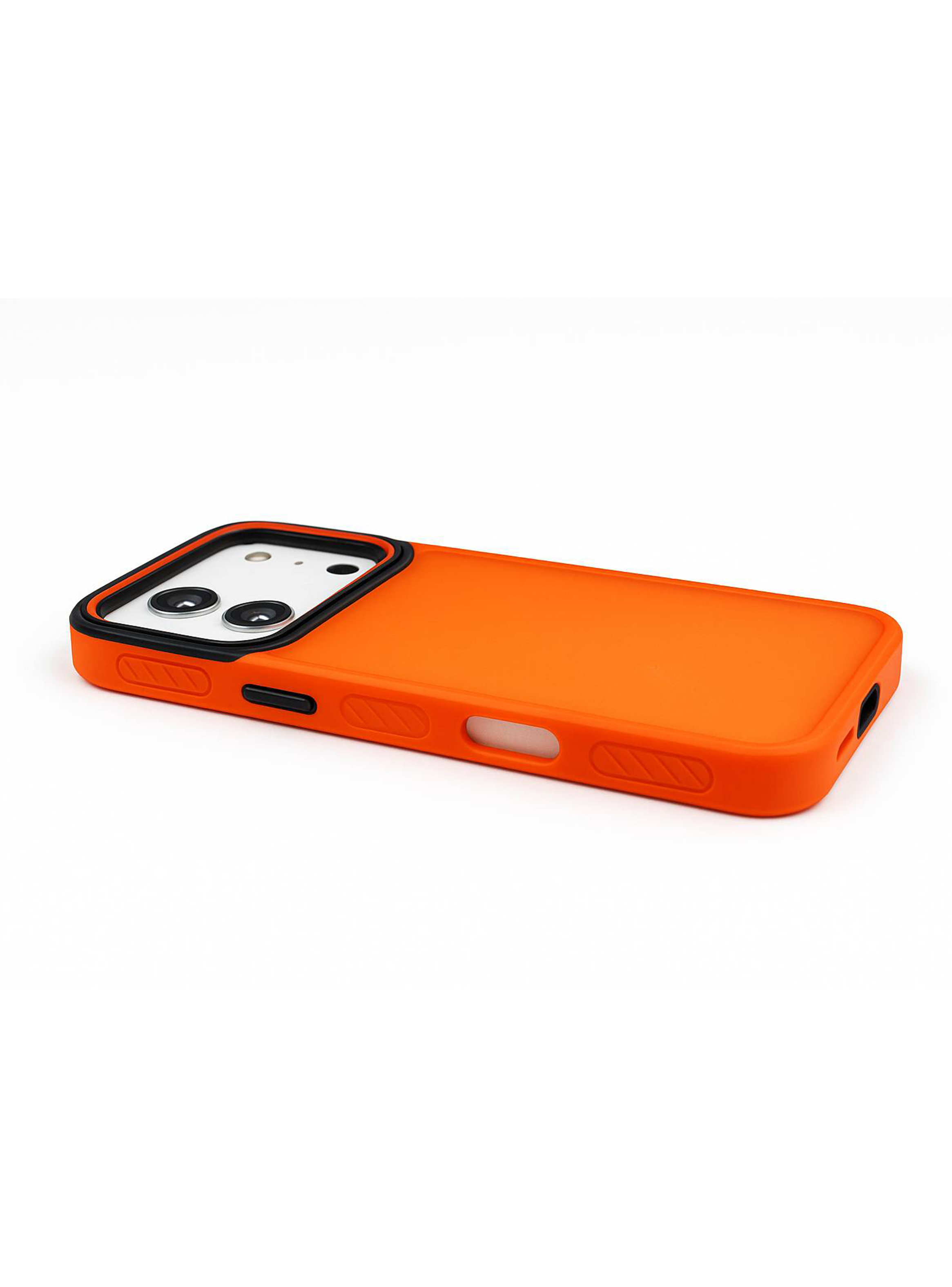 Carcasa Antigolpes Matte Borde Color Para iPhone 17 Pro-2
