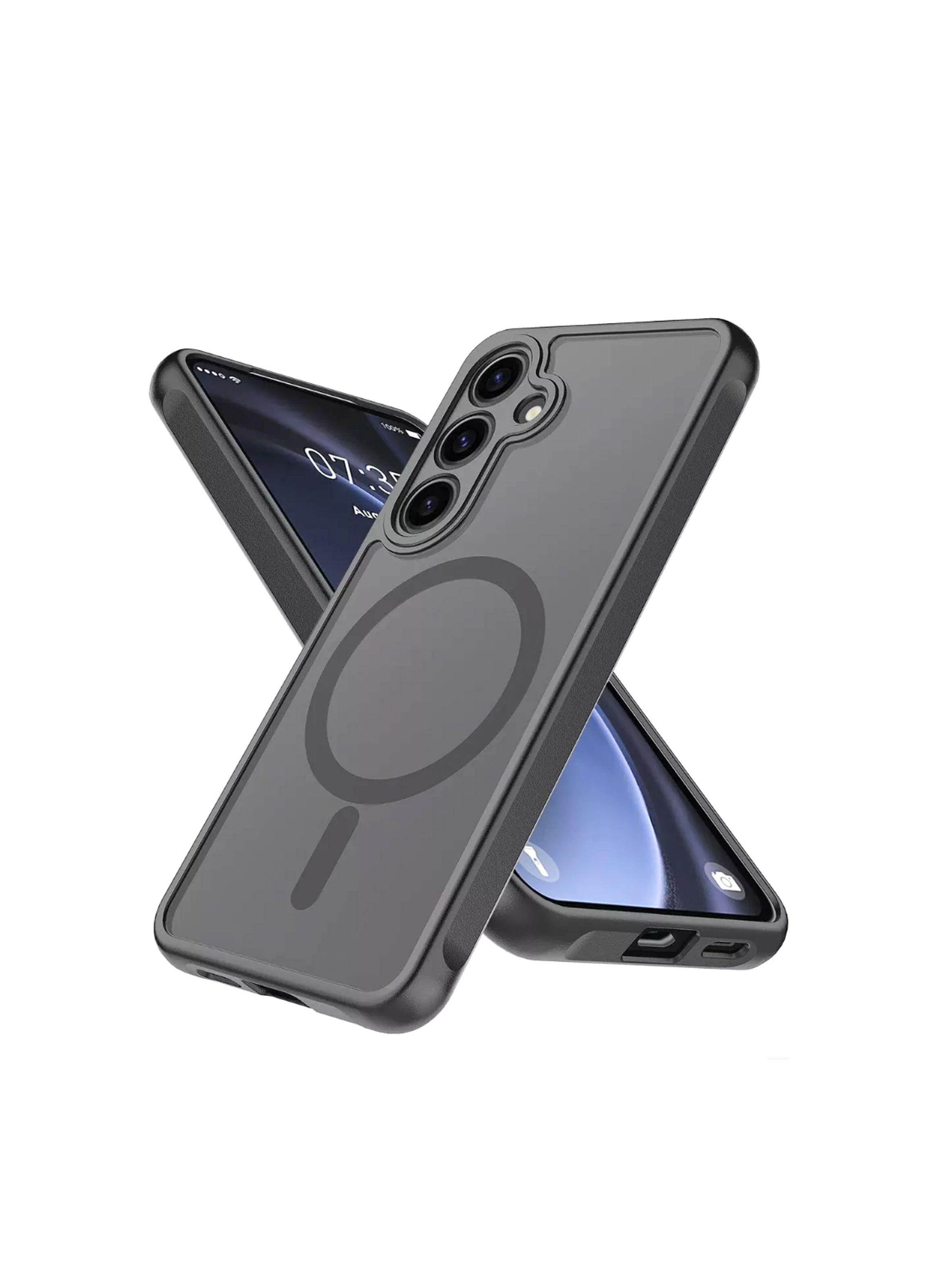 Carcasa Para iPhone 11 Mate Magsafe Gris-0